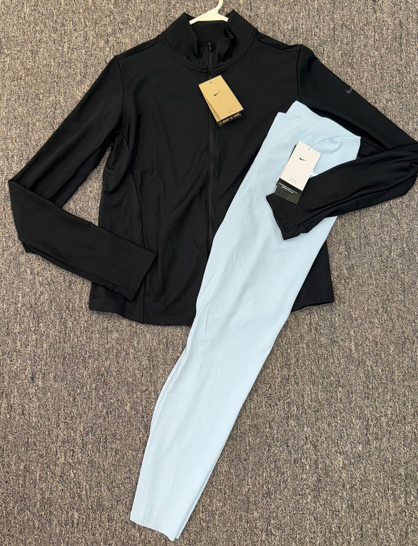 NWT Nike (Large) Brand New Dri-Fit Leggings and Jacket Sporty SET