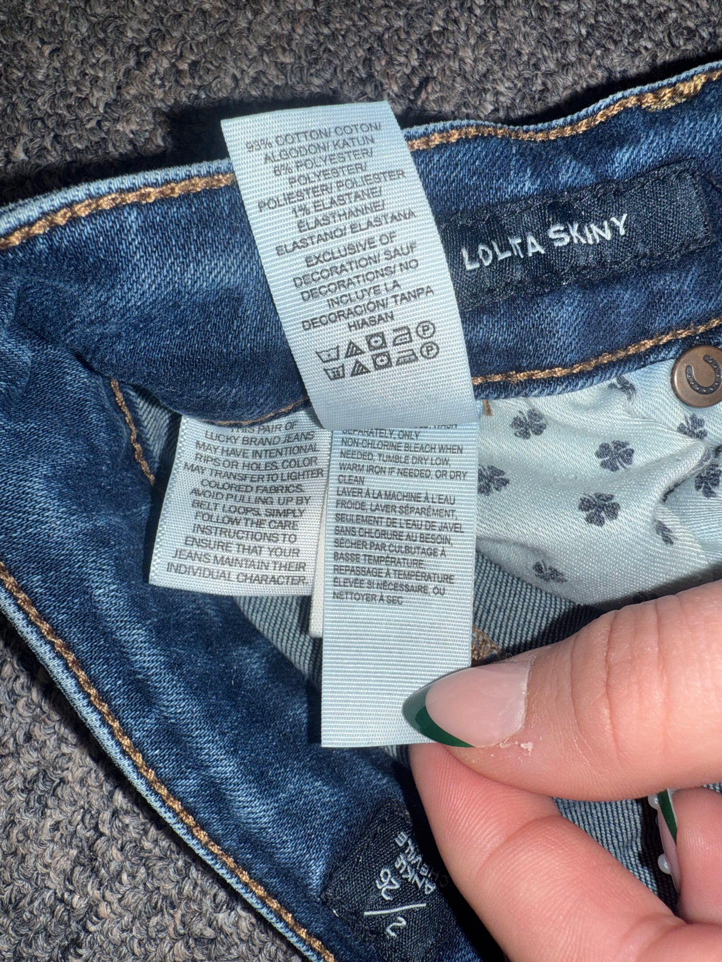 Lucky Brand (2) Denim Lolita Skinny Jeans