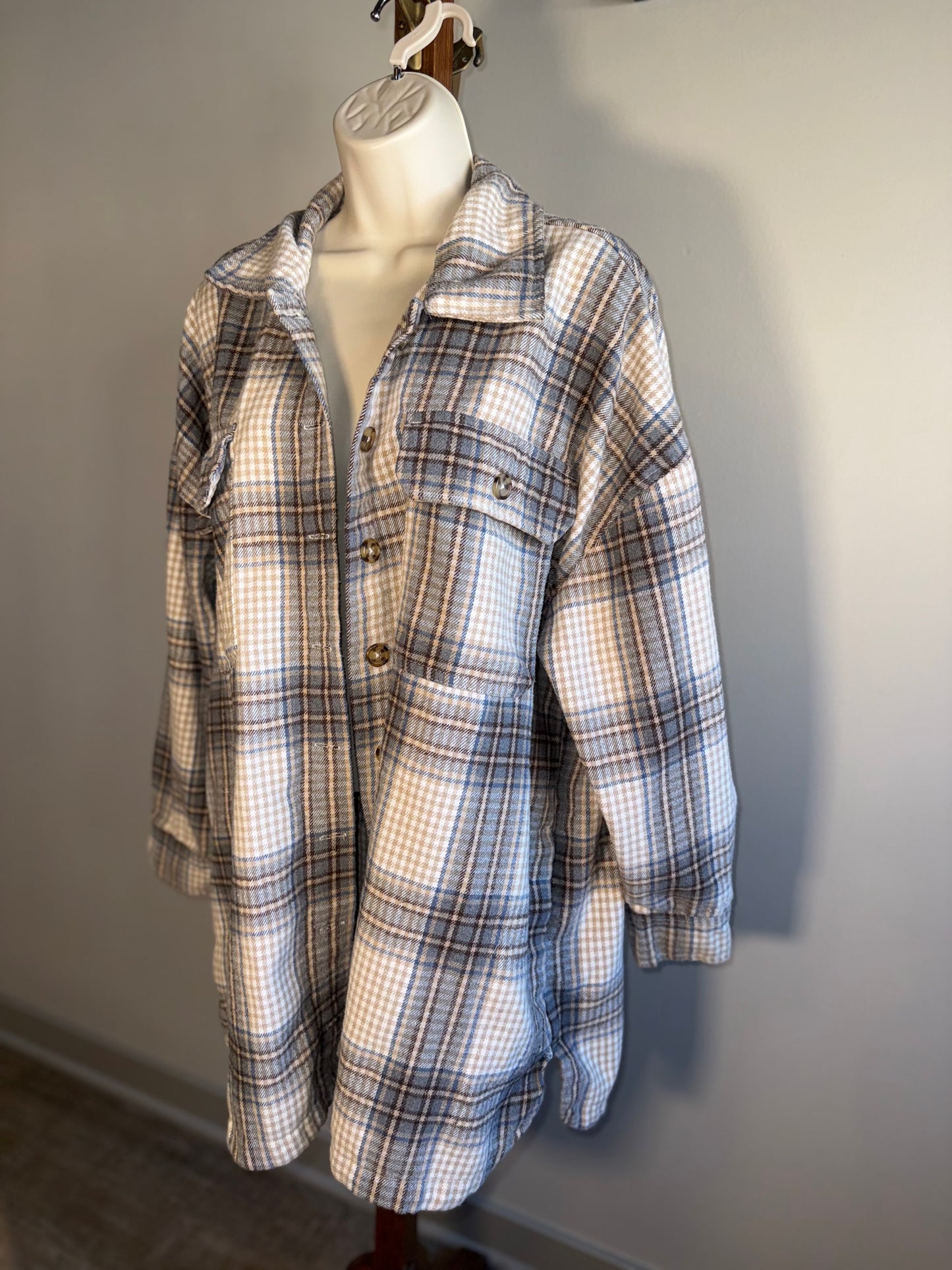 Taxi (2X) Neutral Good Quality Flannel