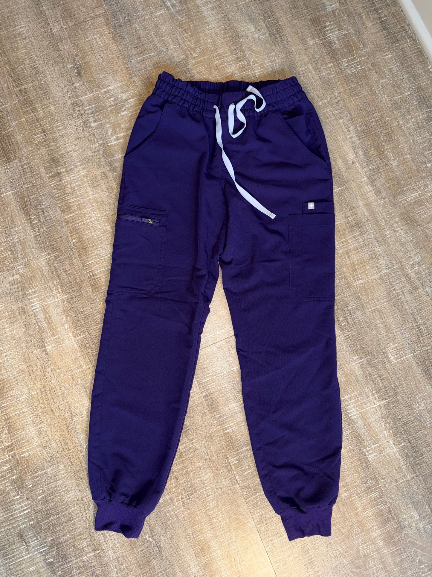 Figs (XS) Purple Jogger Style Pants