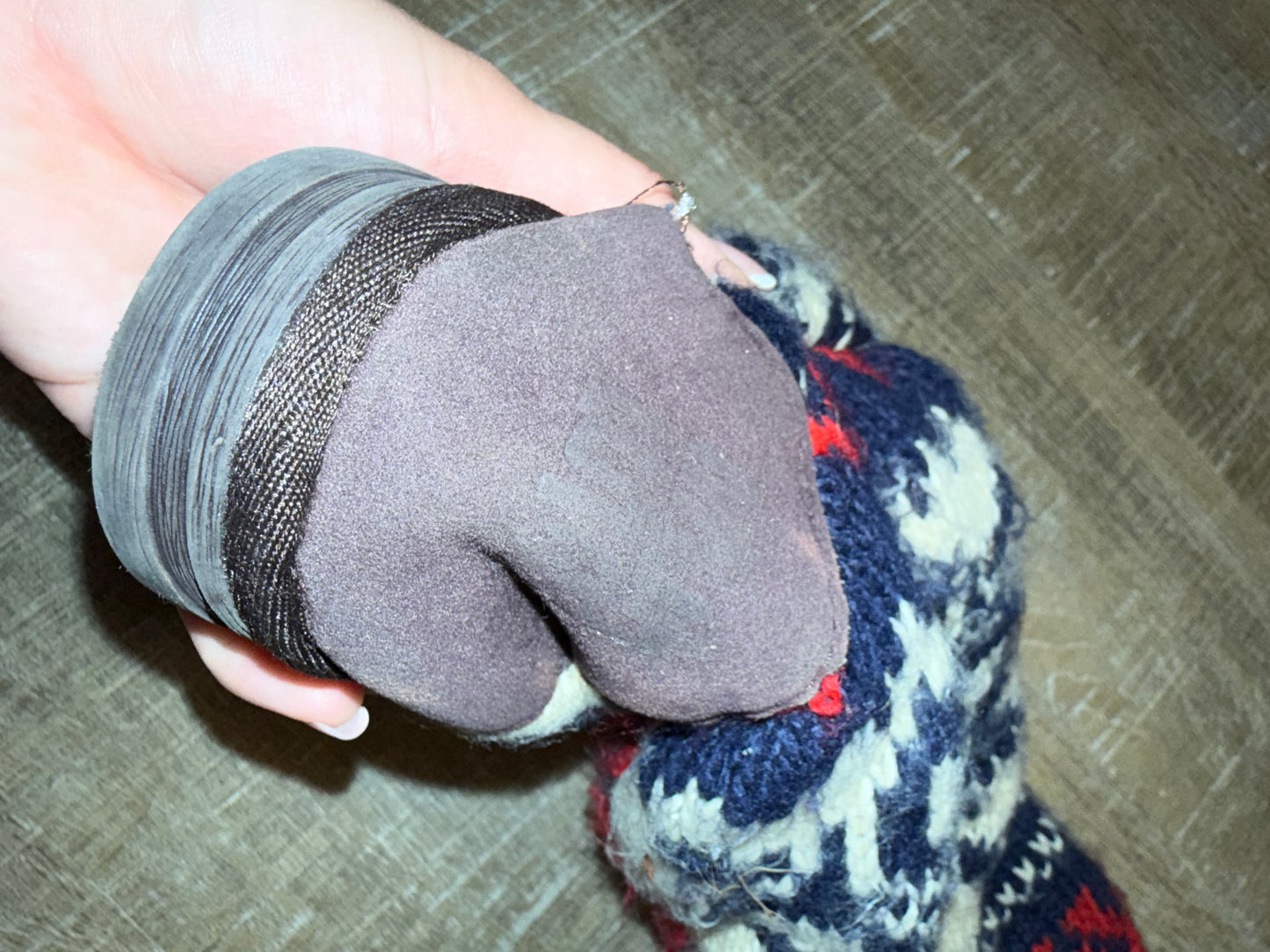 (7) Knit Sherpa Winter Boots