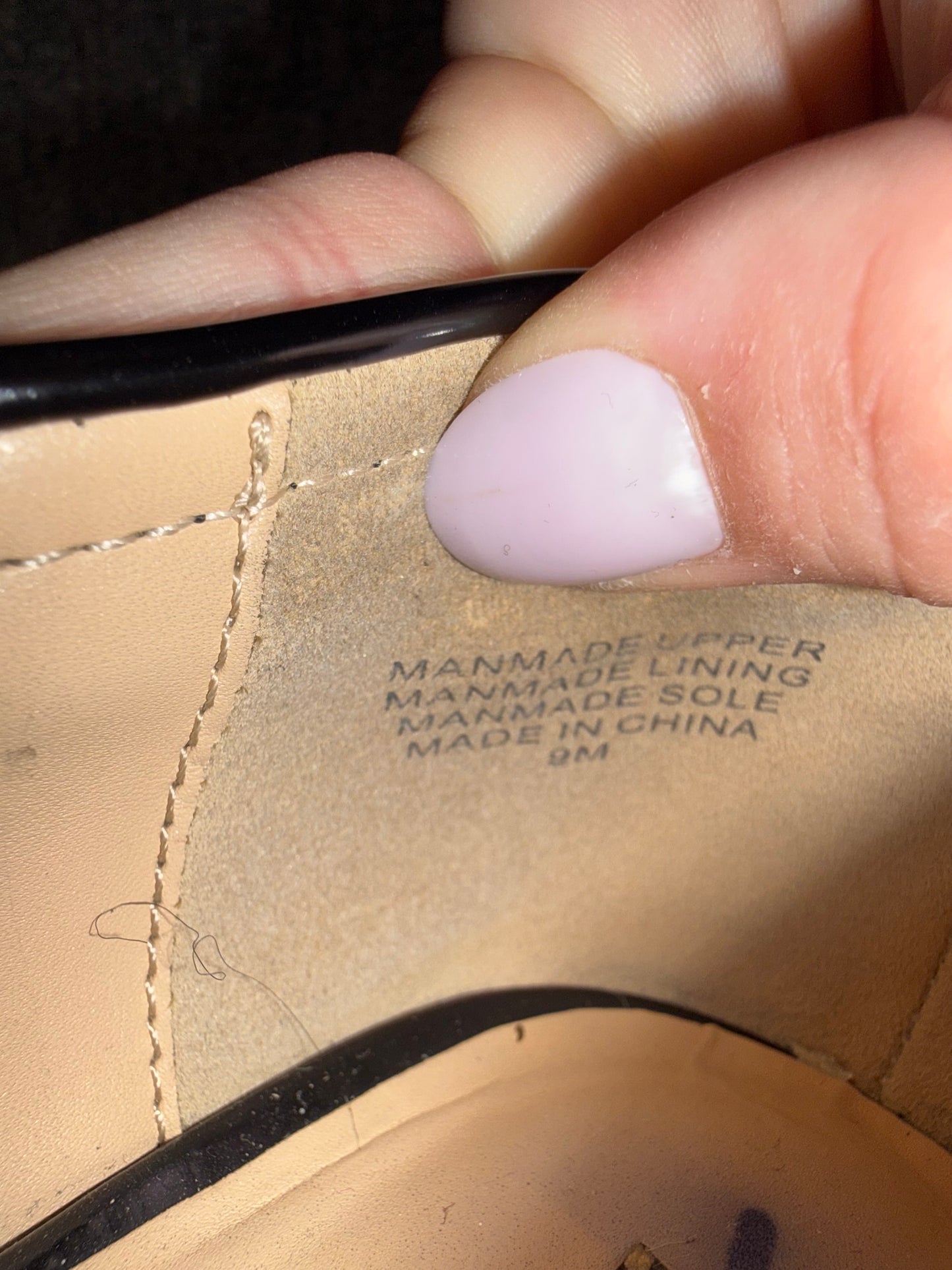 LOFT (9) Black Lug Penny Loafers Shoes