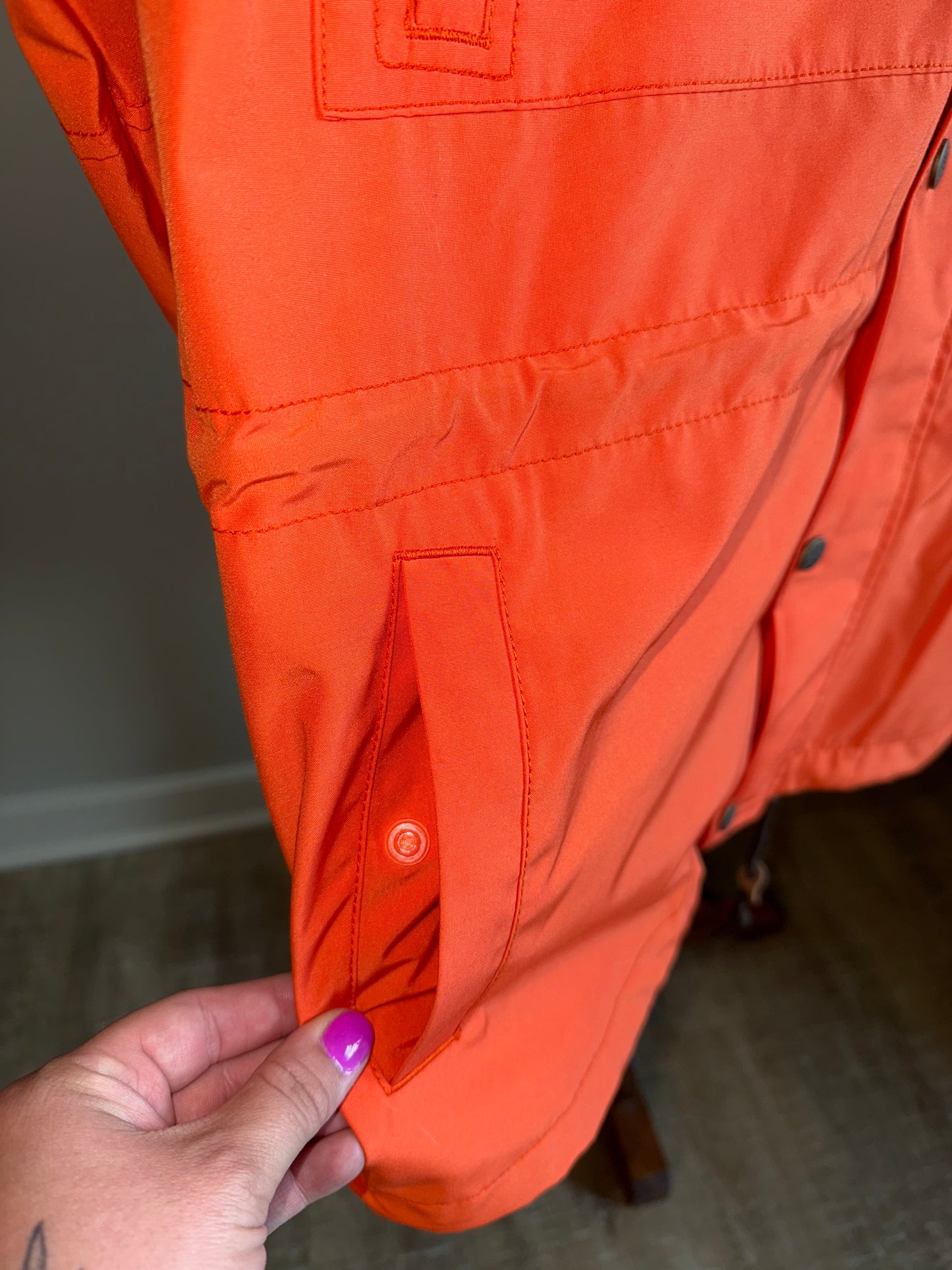 NWT Alpine Design (S/L/XL) Brand New Orange Rocky Mountain Rescue Patch Coat