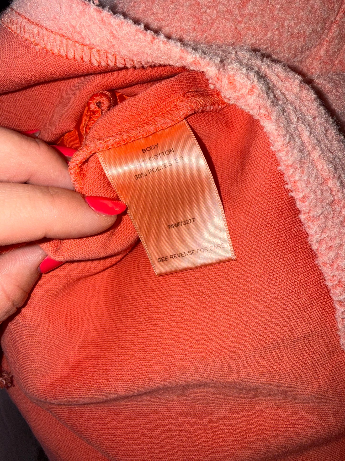 SO (Small) Coral Fleece Button Up Shacket