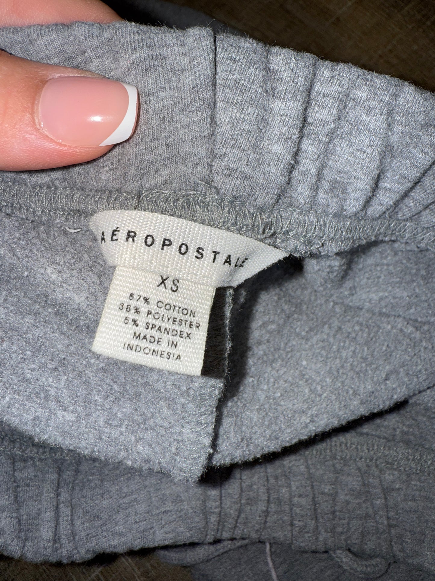 Aeropostale (XS) Grey Jogger Sweatpants