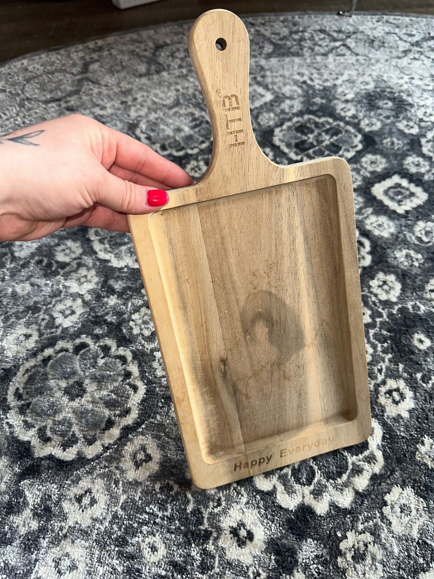 Wooden Cutting Board Cheese Charcuterie Board