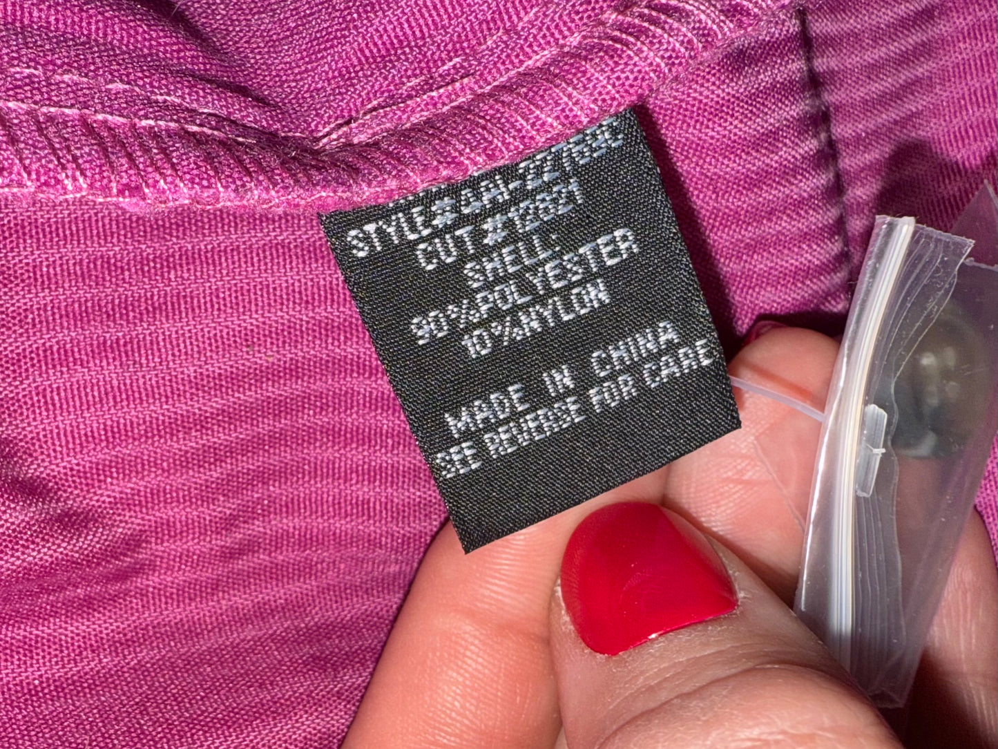 Velvet Heart (Large) Purple Ribbed Lightweight Shacket