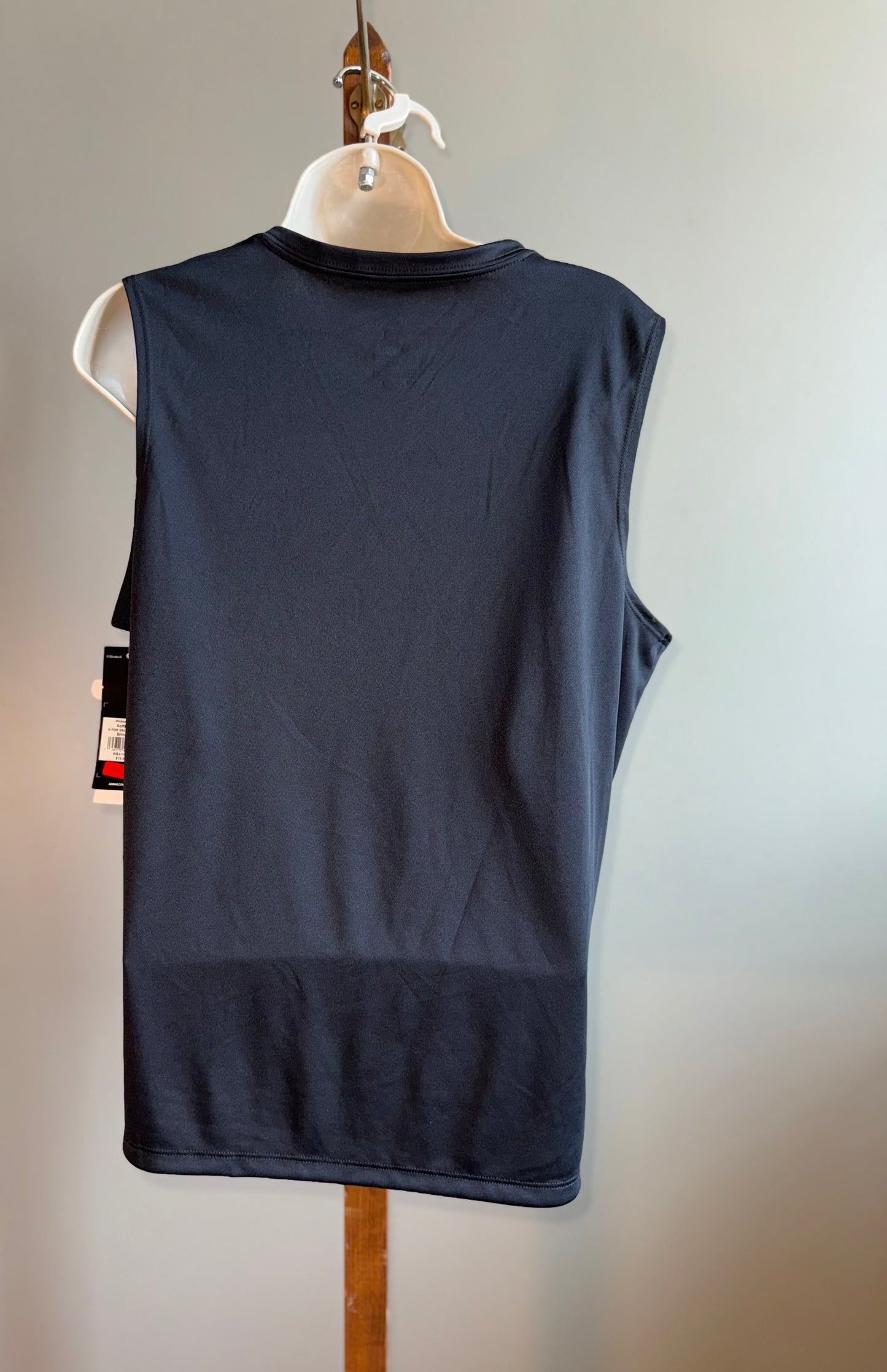 NWT Adidas (Large) Brand New Black Loose Fit Softball Tank Top