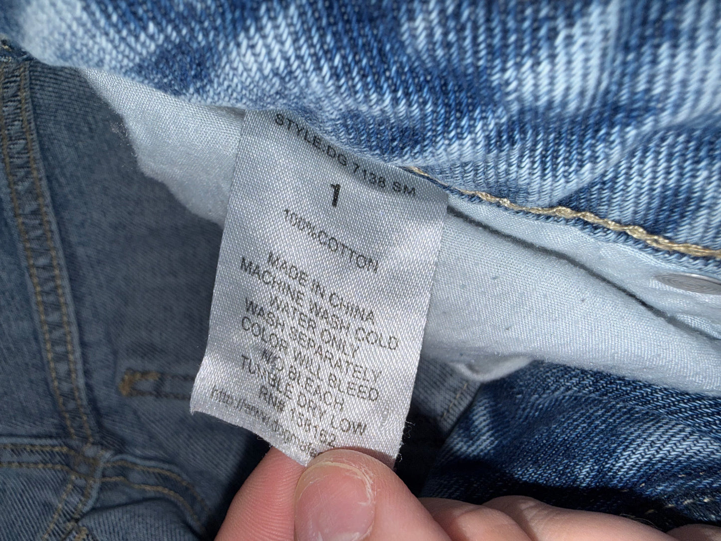 Dogma (1) Distressed Denim Jean Shorts