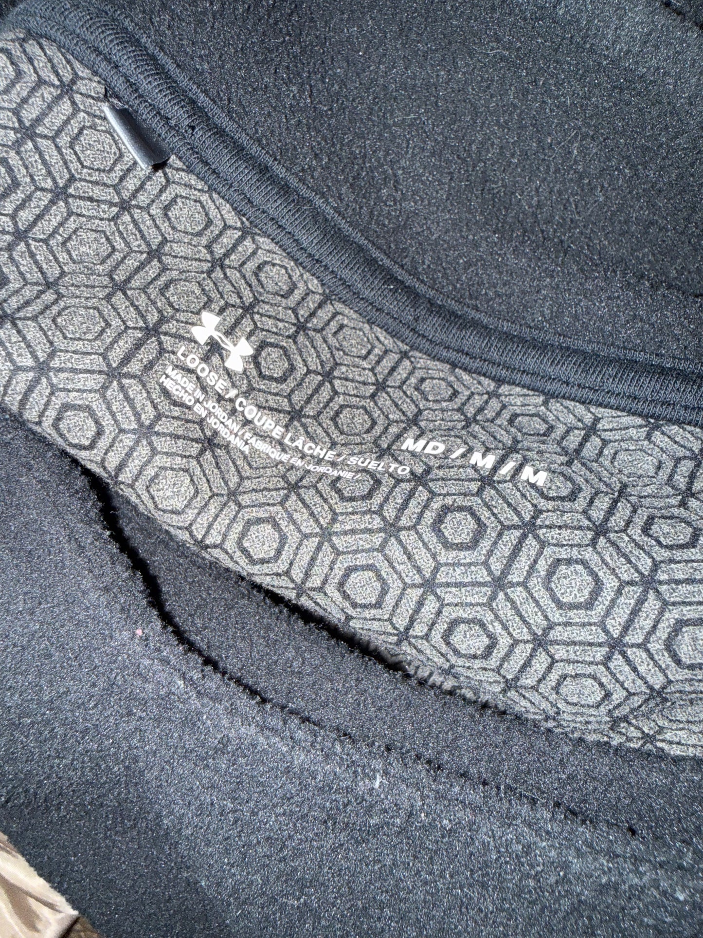 Under Armour (Medium) Black Fleece High Neck Pullover Sweatshirt