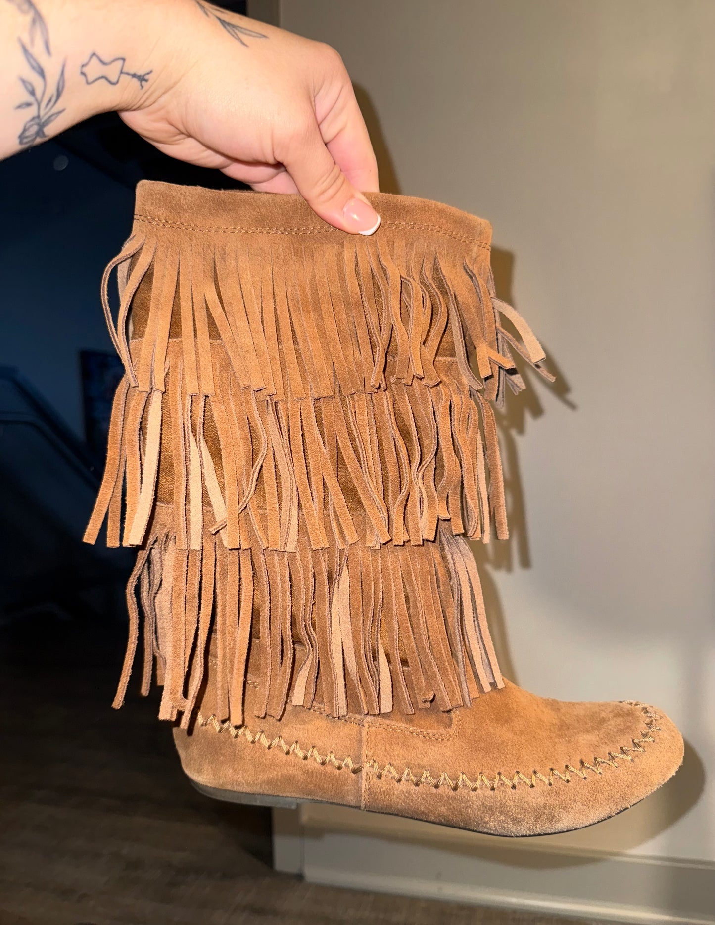 Kohl's (8) Brown Tassel Boots