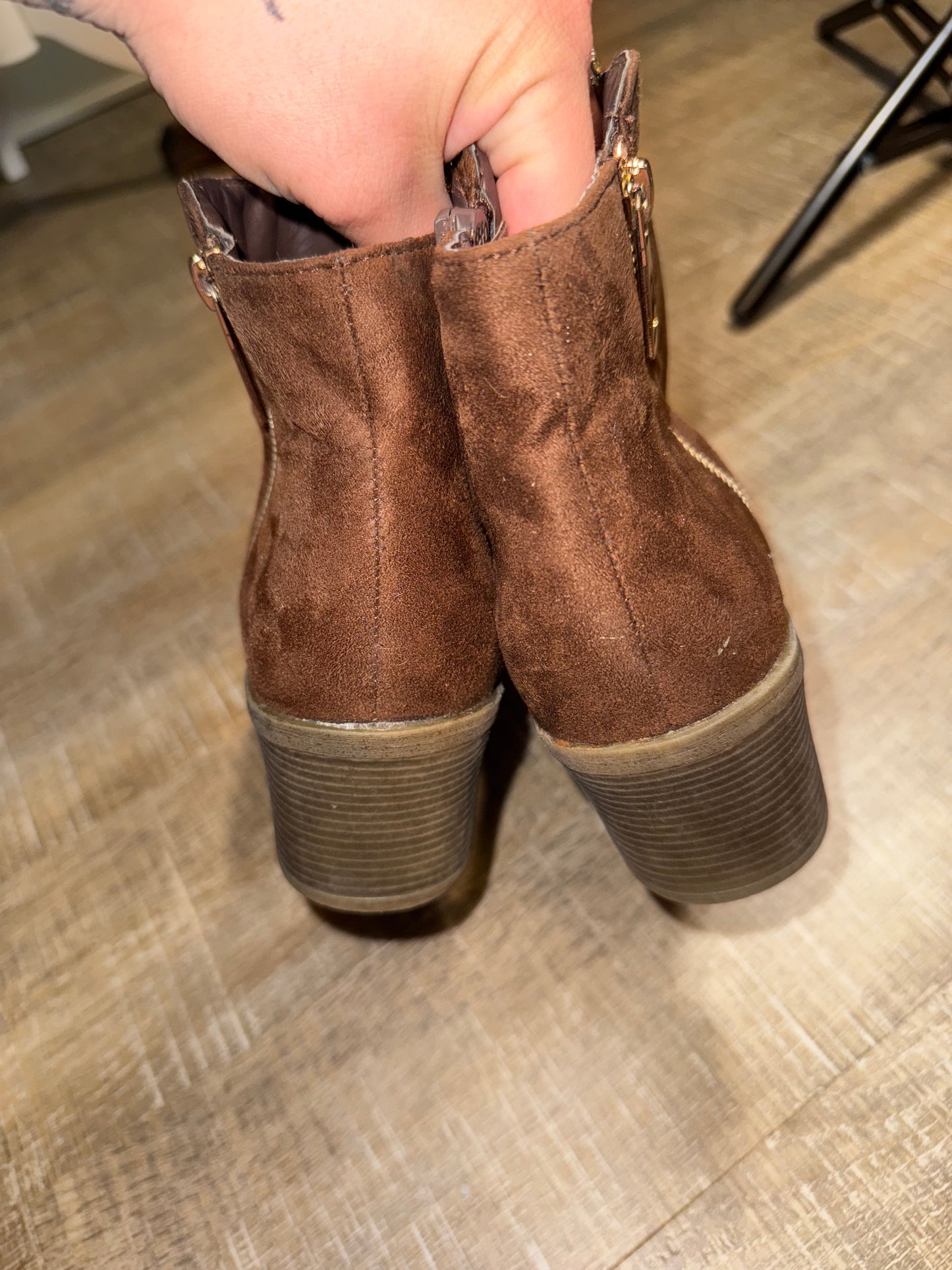 Reneeze (8) Brown Ankle Boots