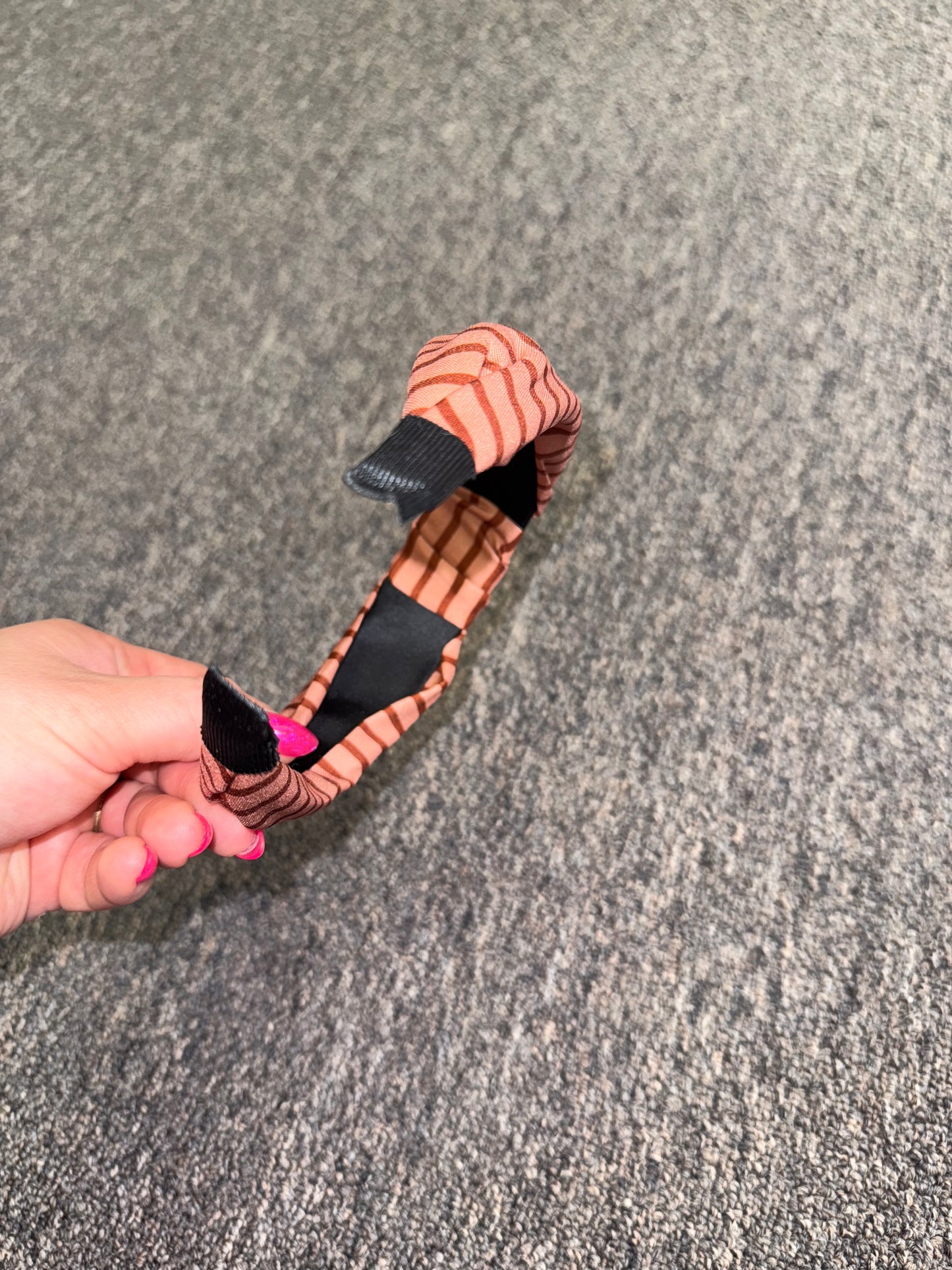 Brand New Neutral Striped Headband