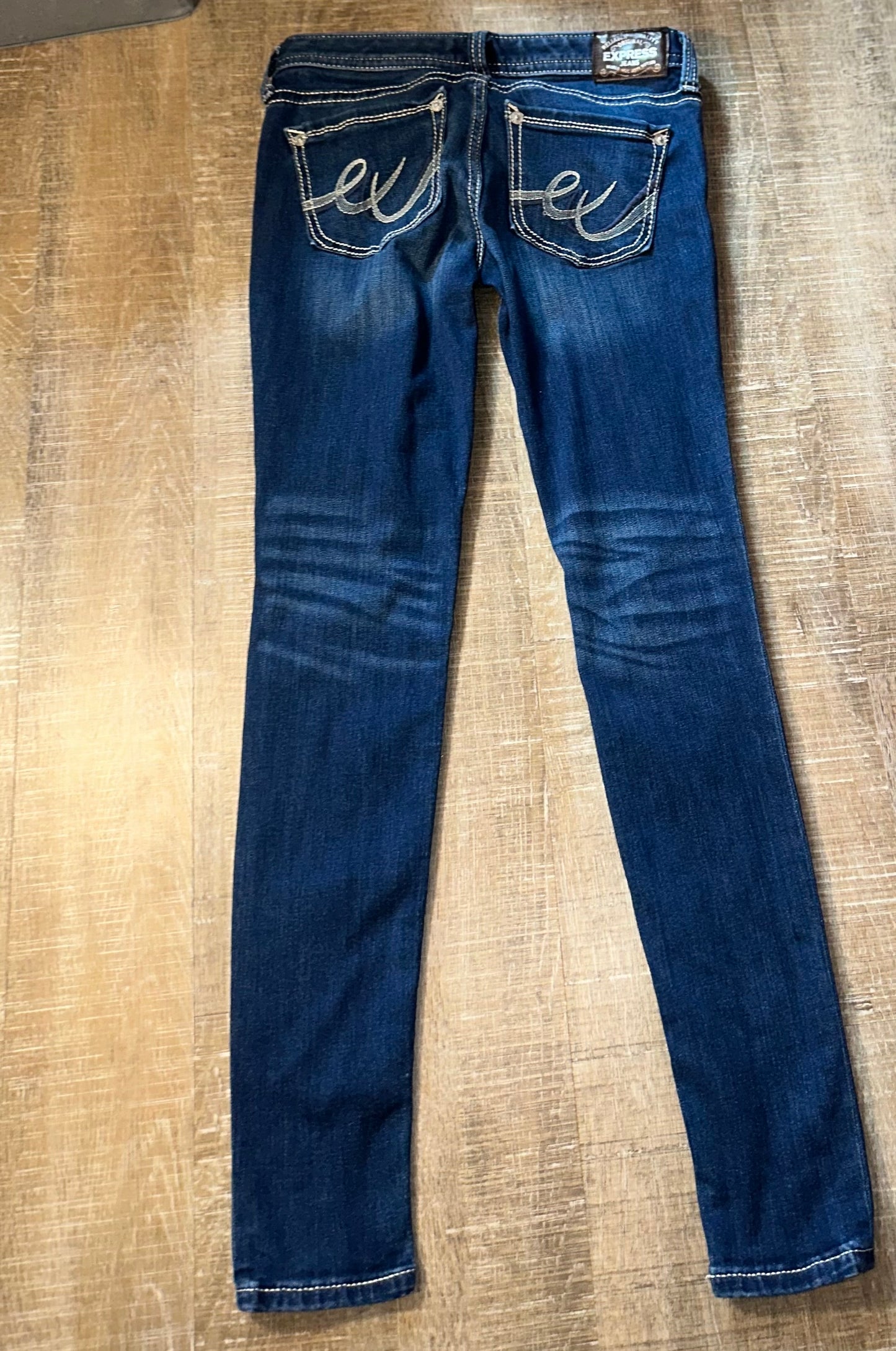 Express (4L) Legging Low Rise Stretch Denim Jeans
