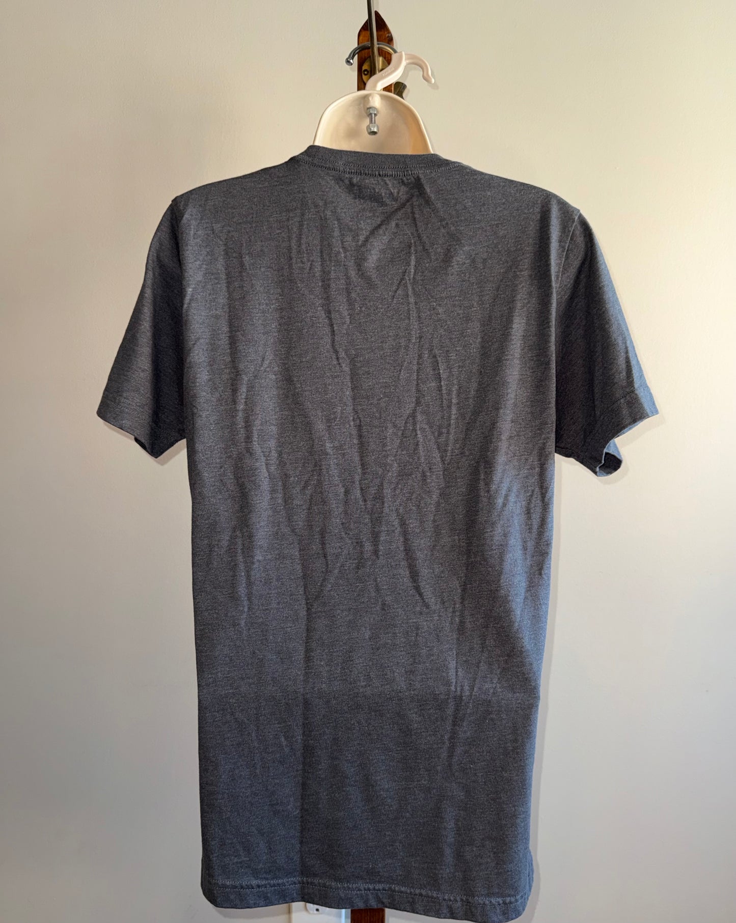 Make Market (Medium) Grey Teacher T-Shirt for Kindergarten