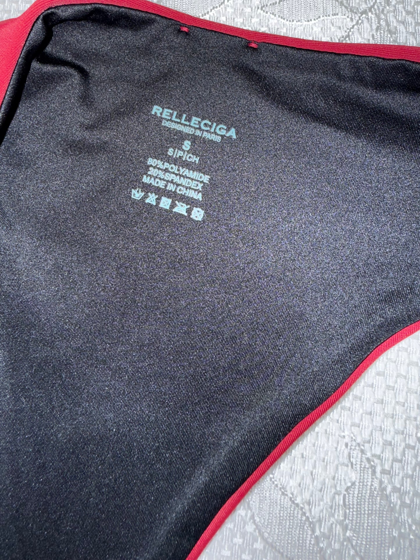 NWT Relleciga (Small) Brand New Maroon Bikini Swim Bottoms