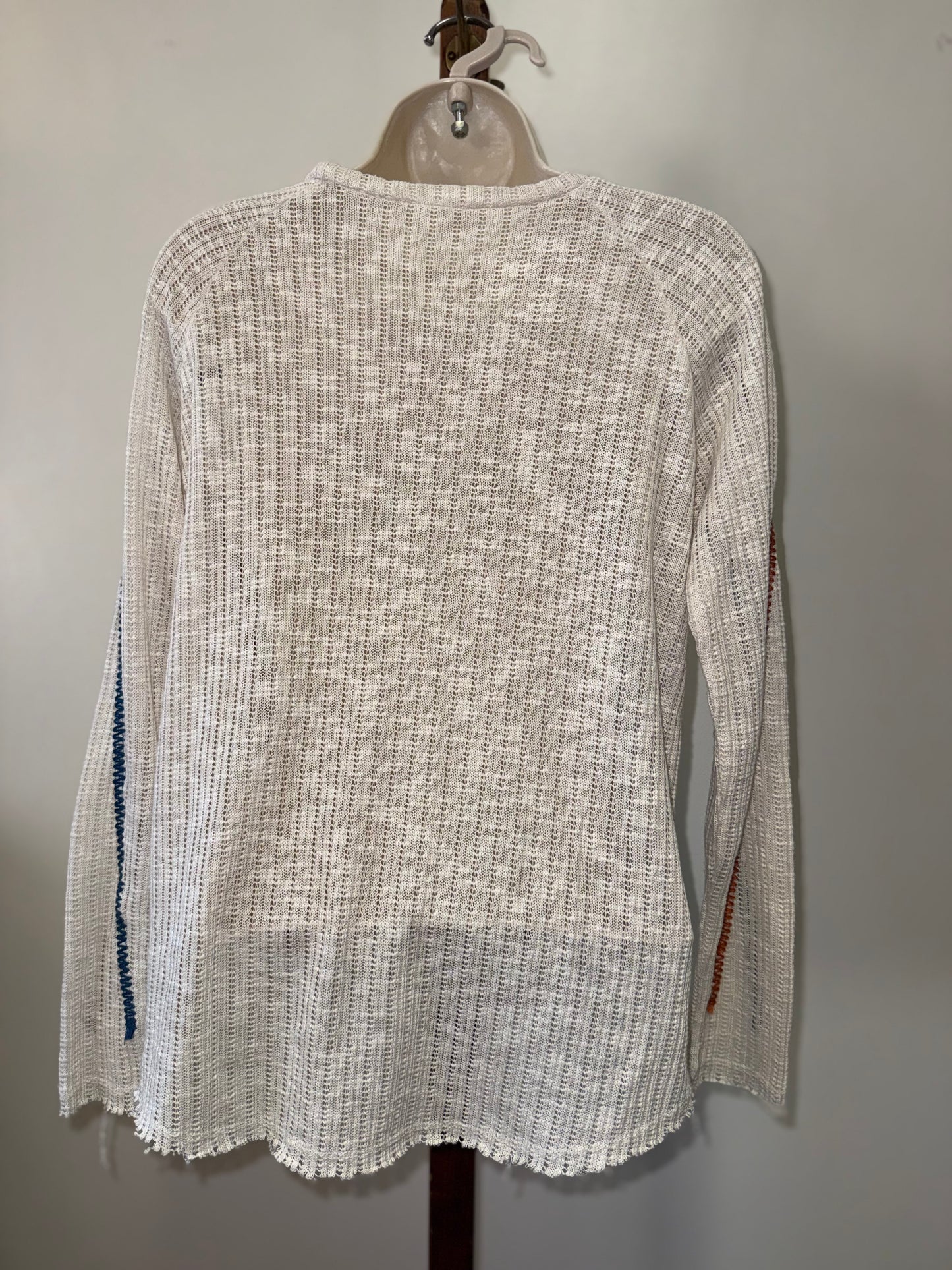 Promesa (Small) Neural Knit Long Sleeve Blouse
