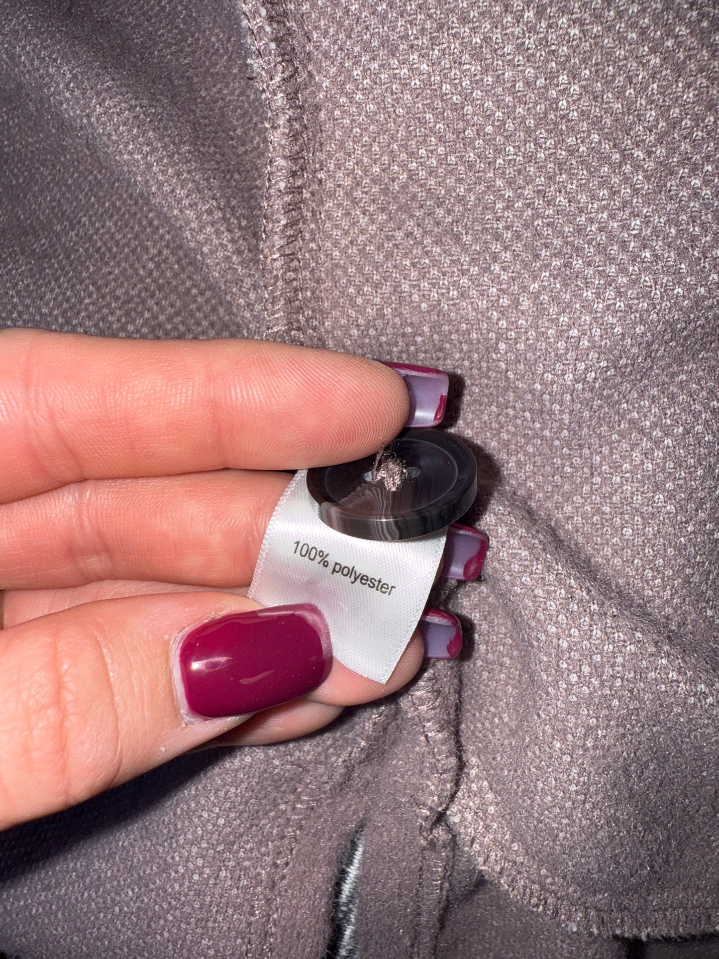 Maurices (XL) Purple Button Up Shacket