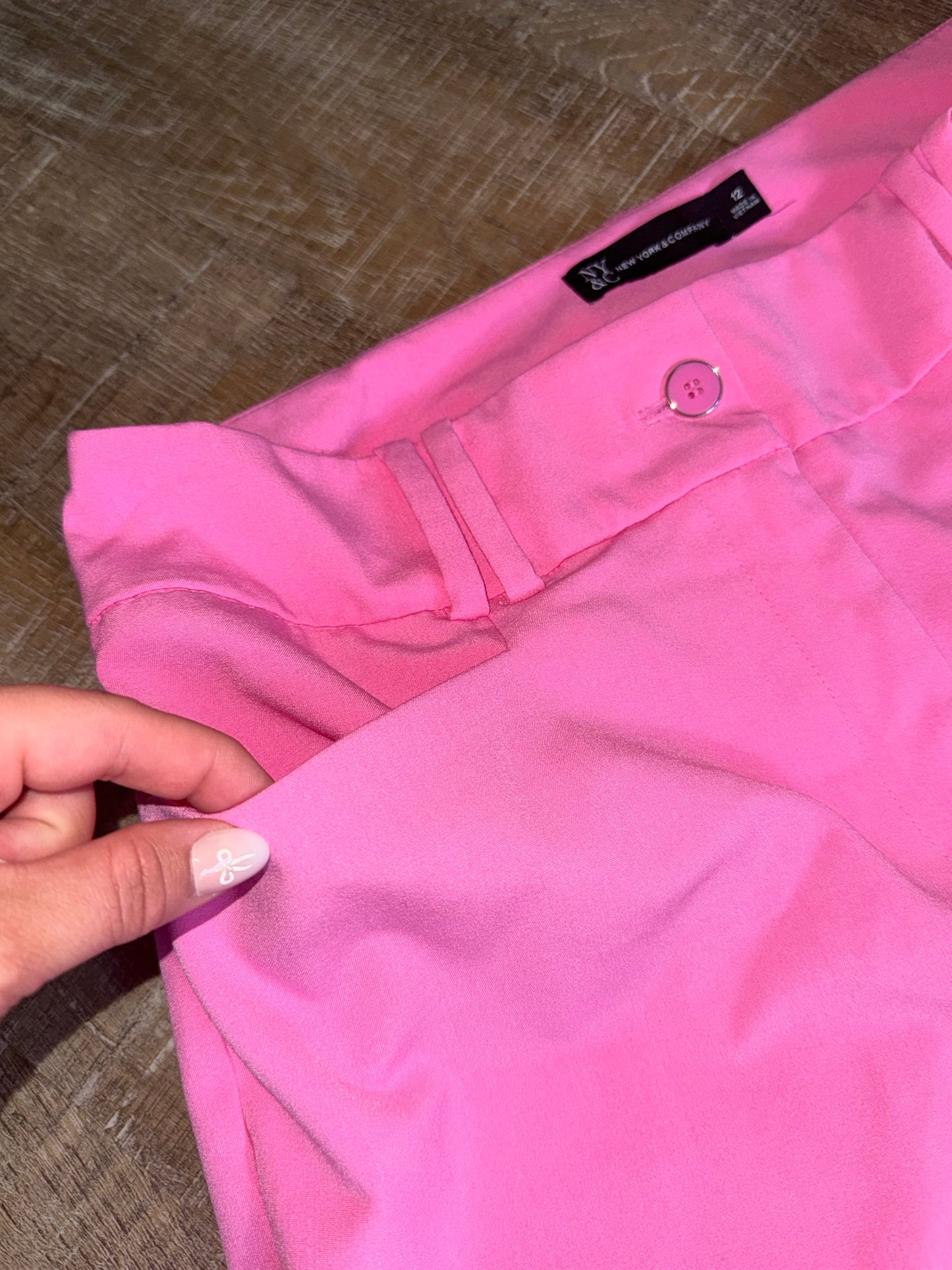 NY&C (12) Hot Pink Dress Pants