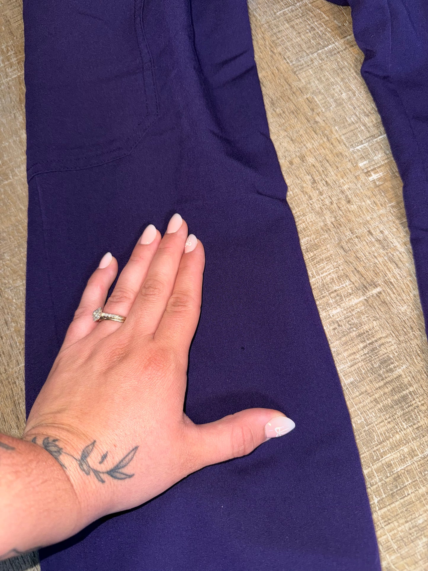 Figs (XS) Purple Jogger Style Pants