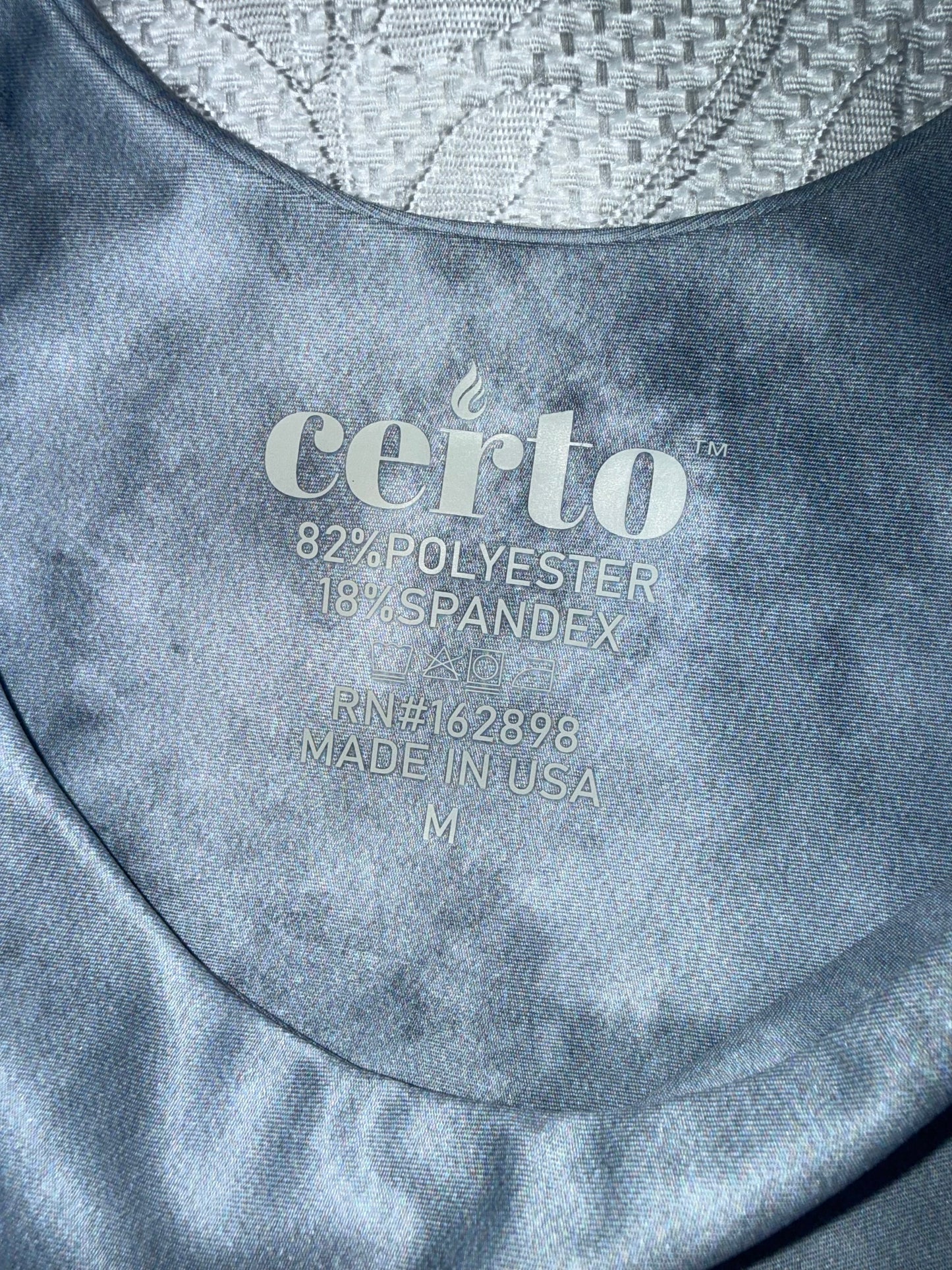 Certo (Medium) 'Ohio' Cropped Tank