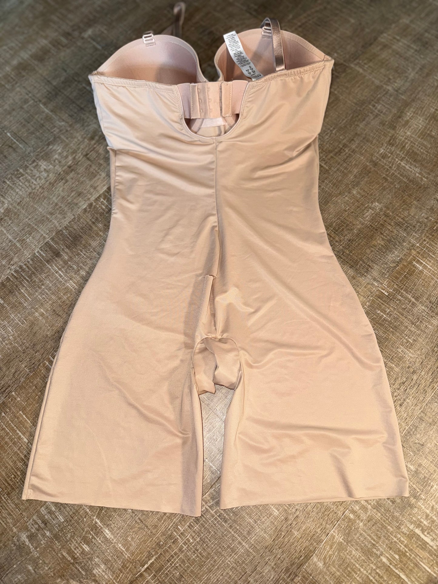 Assets (Large) Cream One Piece Shapewear