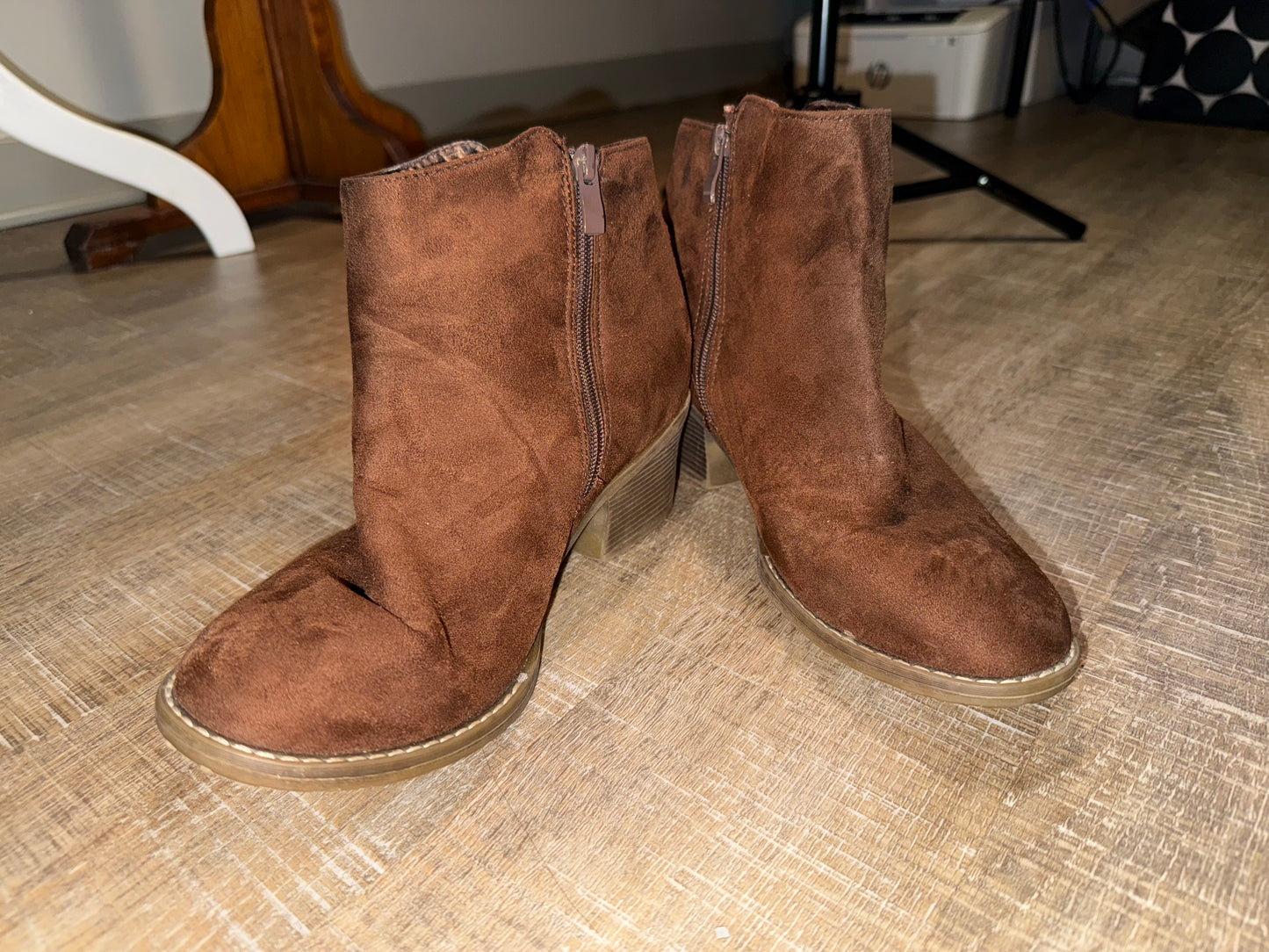 Reneeze (8) Brown Ankle Boots