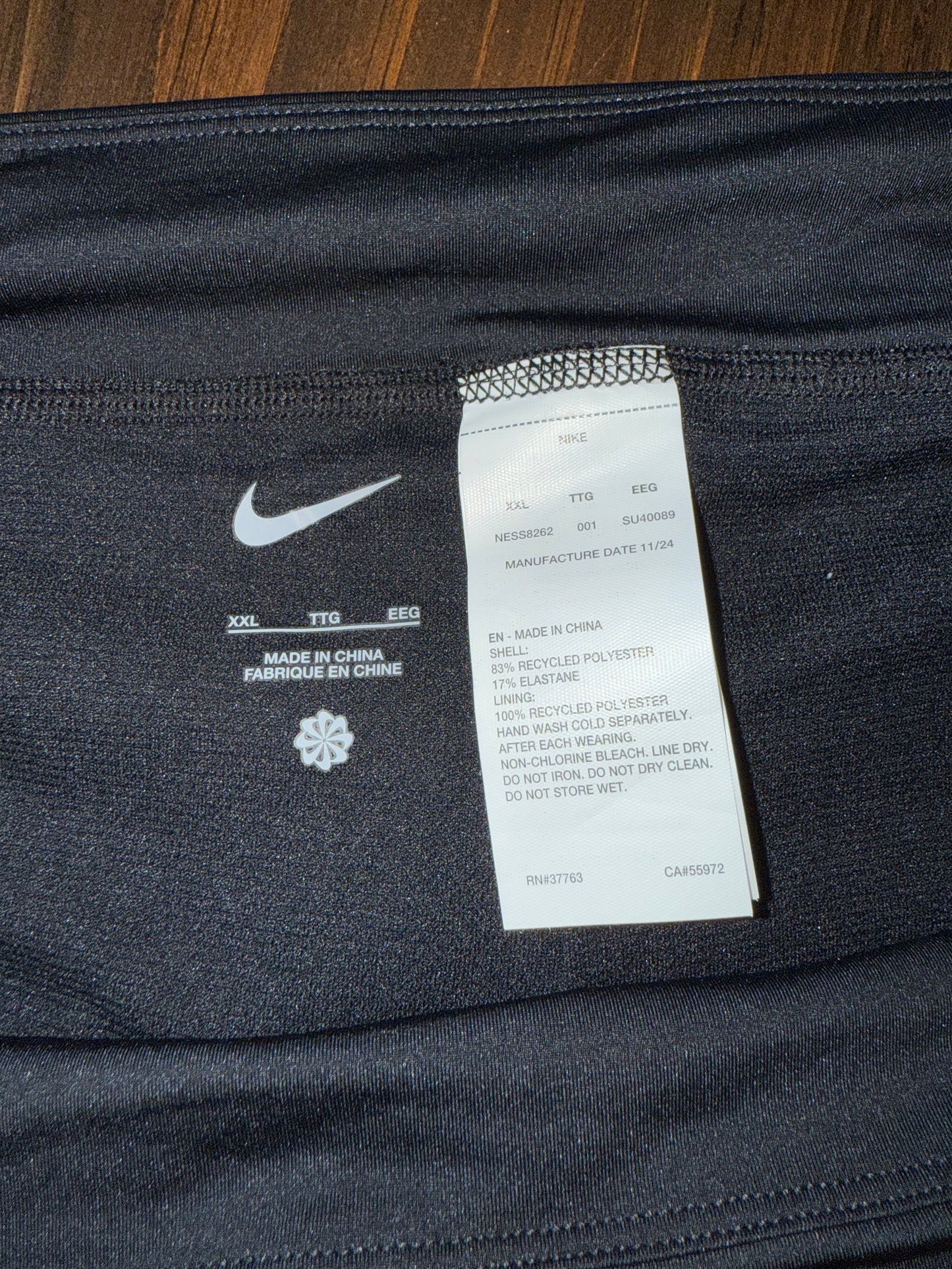 NWT Nike (XXL) Brand New Move To Zero Swim Bikini Surf Shorts