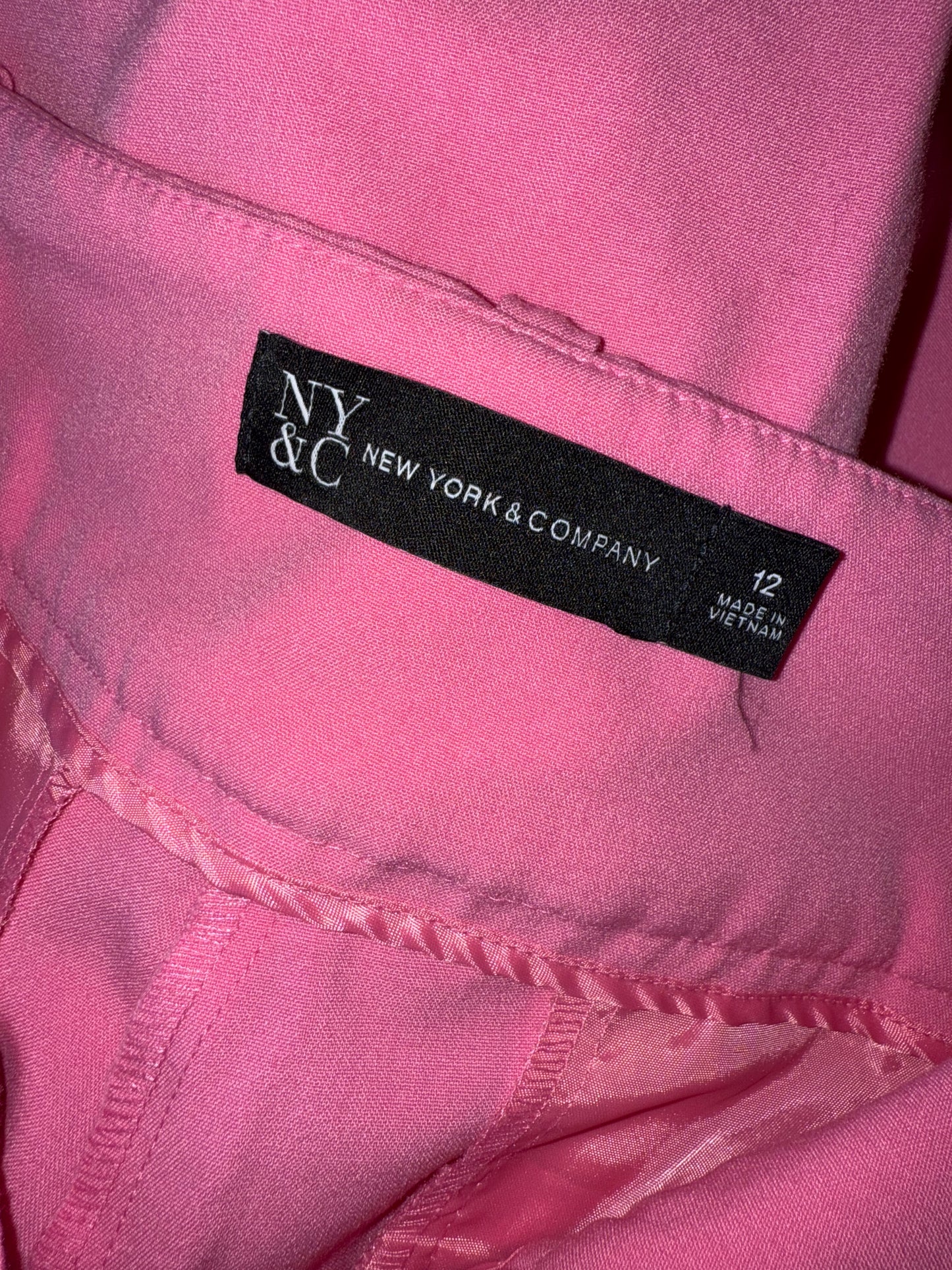 NY&C (12) Hot Pink Dress Pants