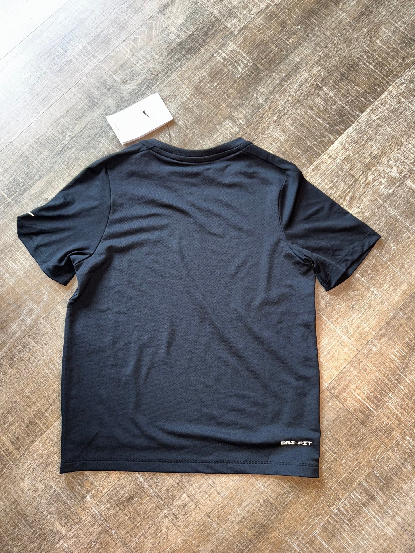 NWT Nike (XS Kids) Brand New Black Dri Fit Training T-Shirt