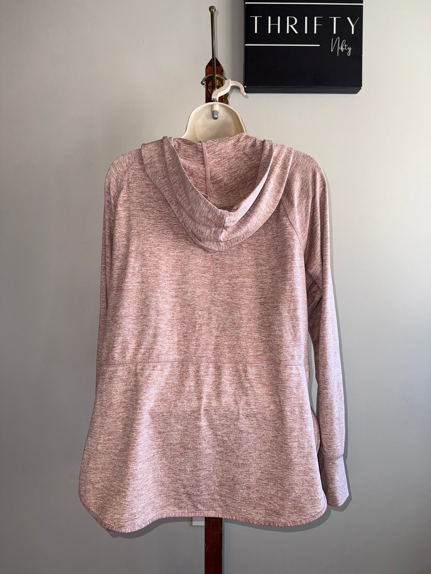 Tangerine (XL) Blush Full Zip Up Active Jacket