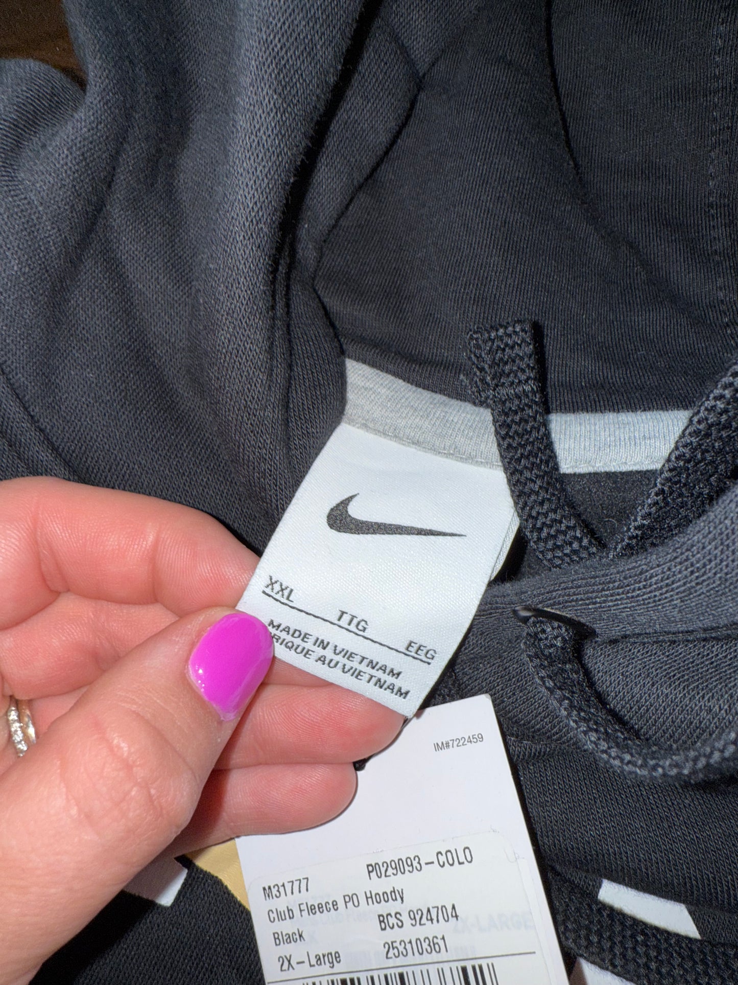 NWT Nike (XXL) Brand New Black Coach Prime Hoodie