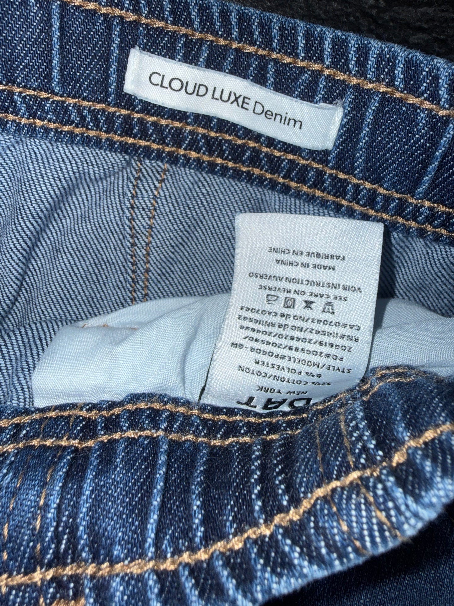 OAT (8) Straight Leg Drawstring Cloud Luxe jeans