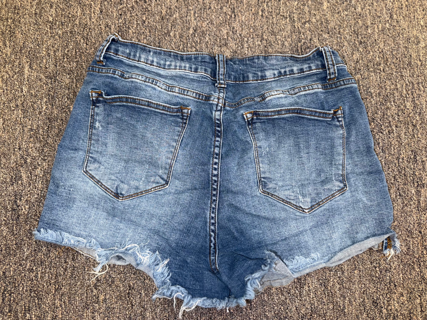 KanCan (13) Distressed Denim Jean Shorts