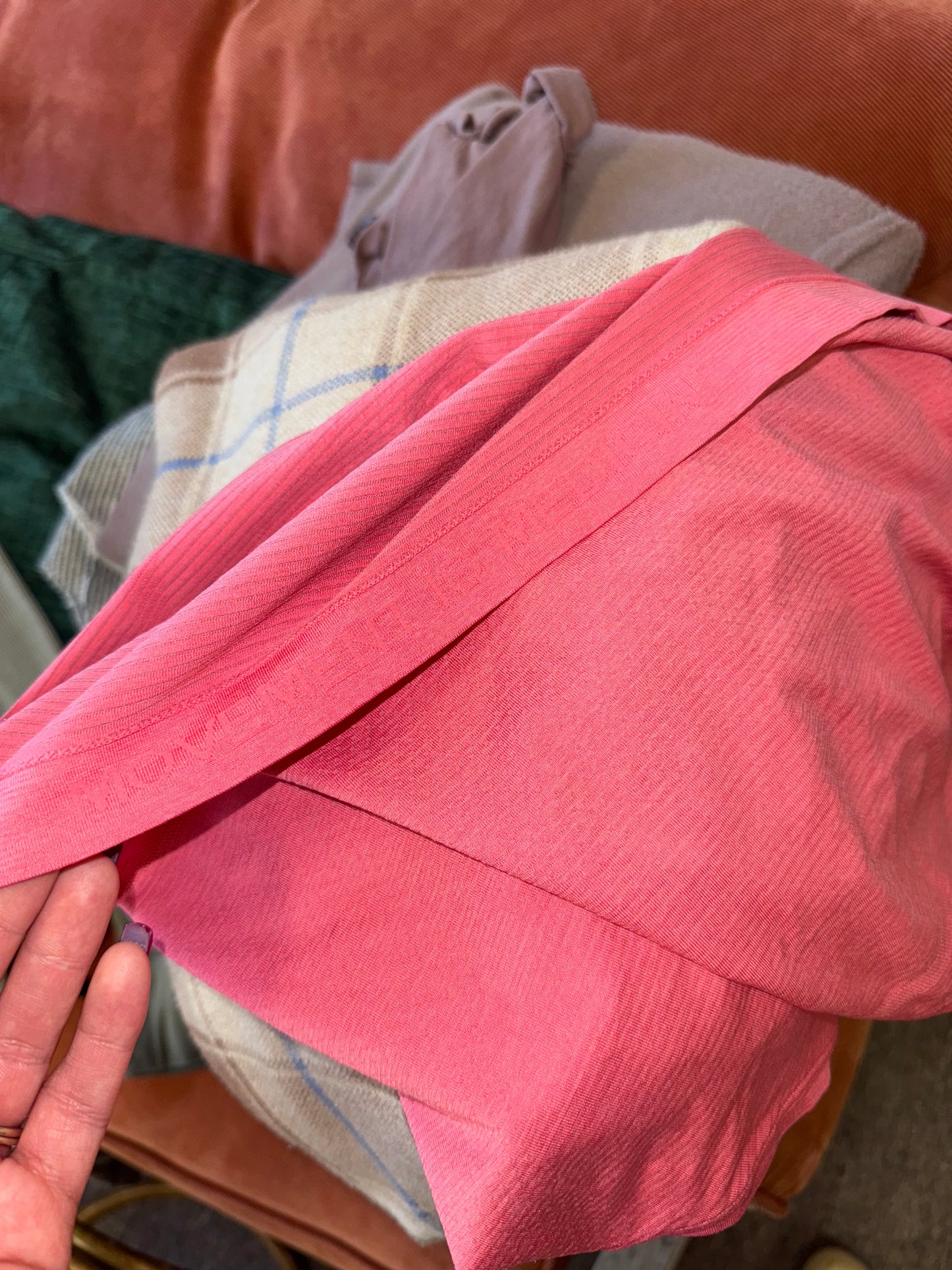 Lululemon (8) Pink Swiftly Racerback Tank Top