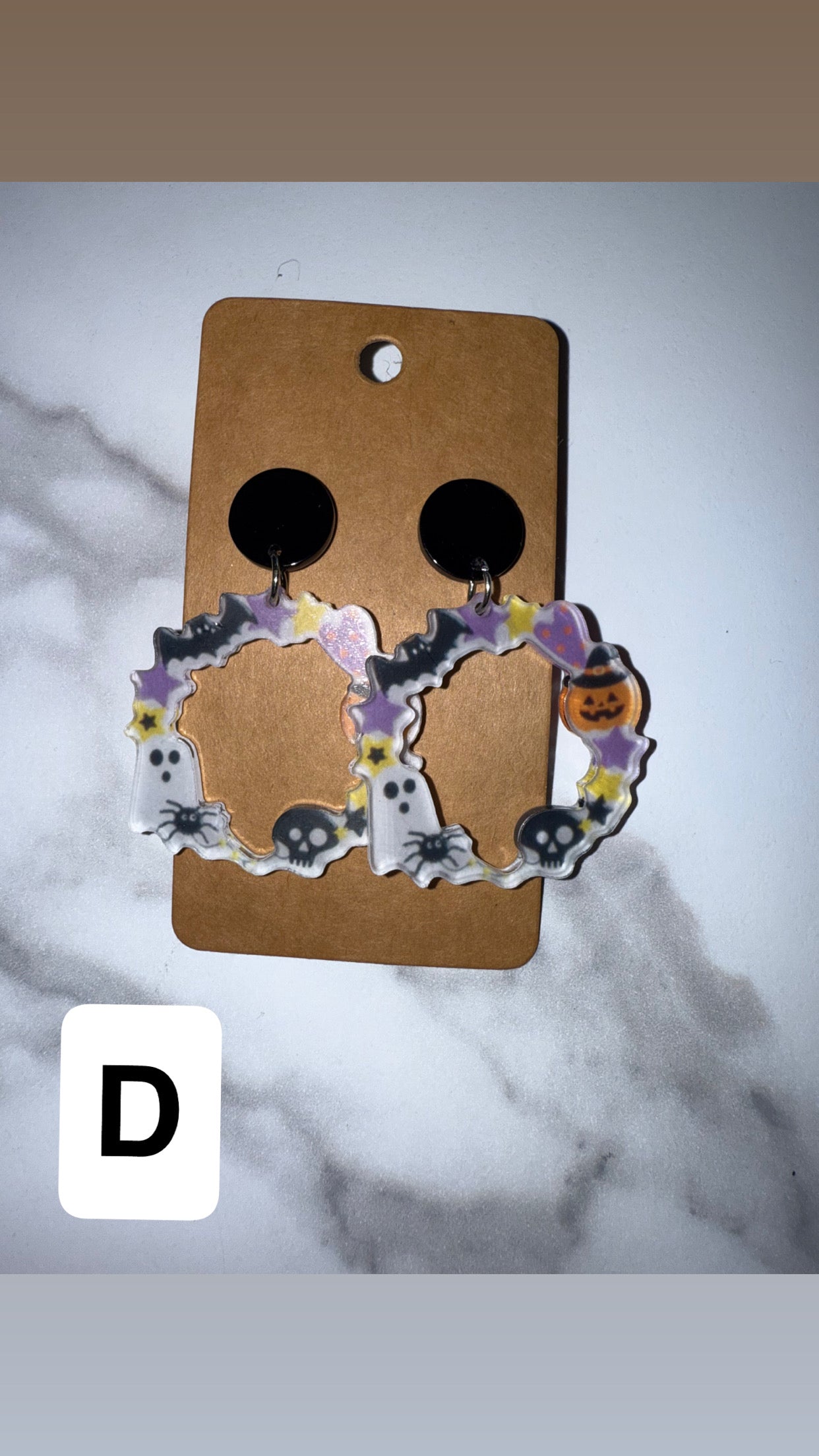 1 Pair of Halloween Earrings (BRAND NEW)