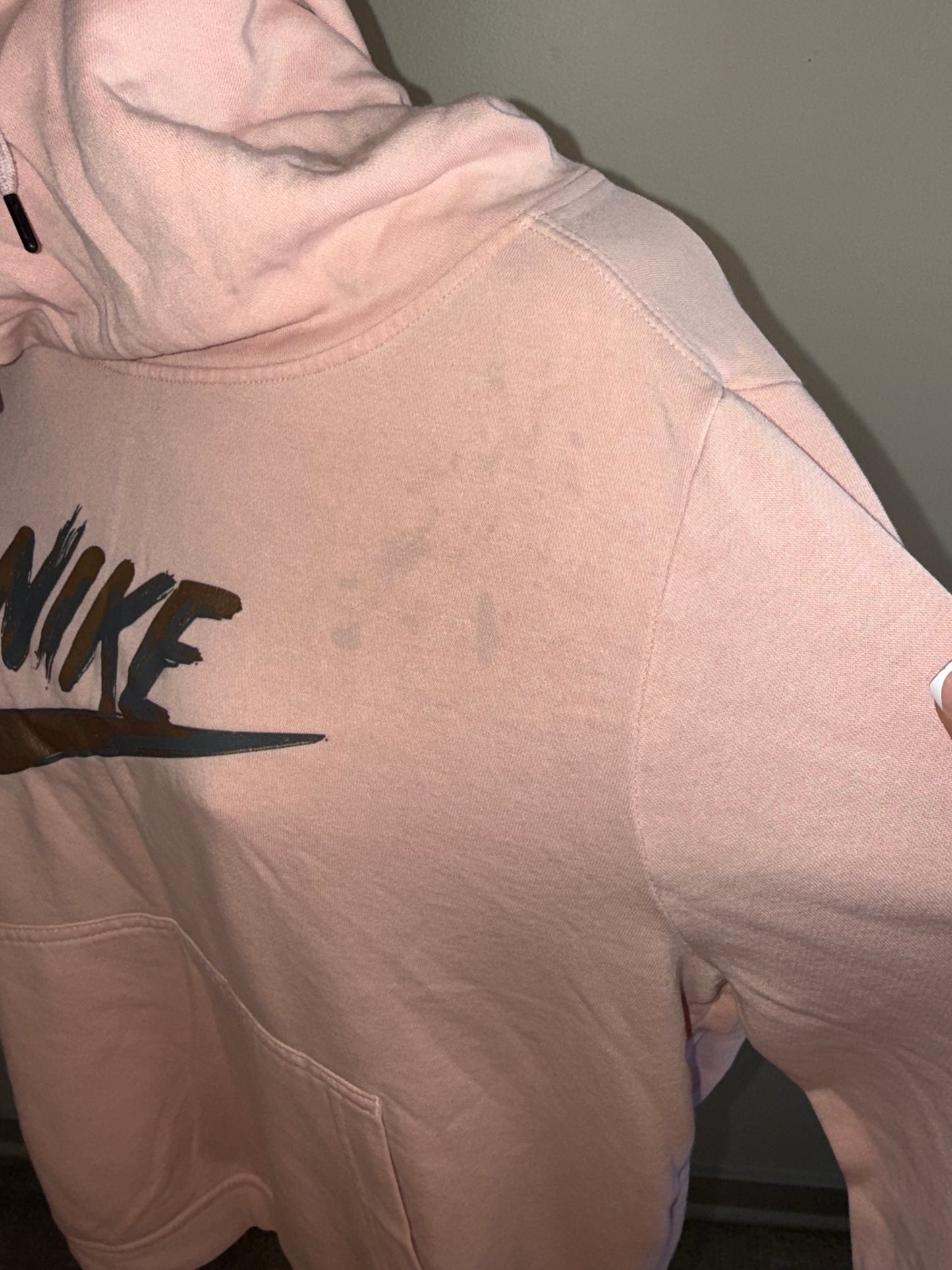 *FREE WITH PURCHASE* Nike (Medium) Pink Hoodie with Cowl Neck