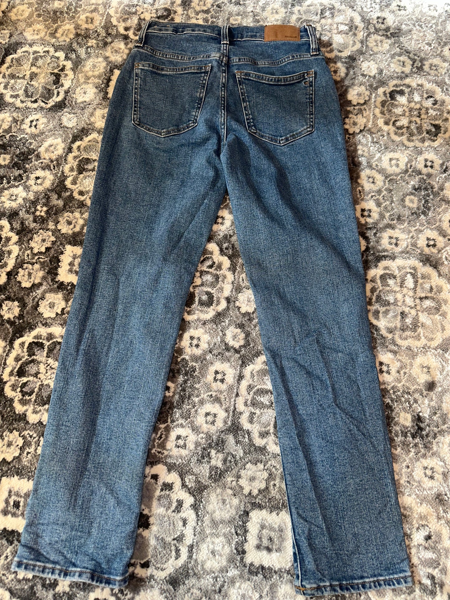 madewell (24) Blue Mid Rise Perfect Vintage Jeans