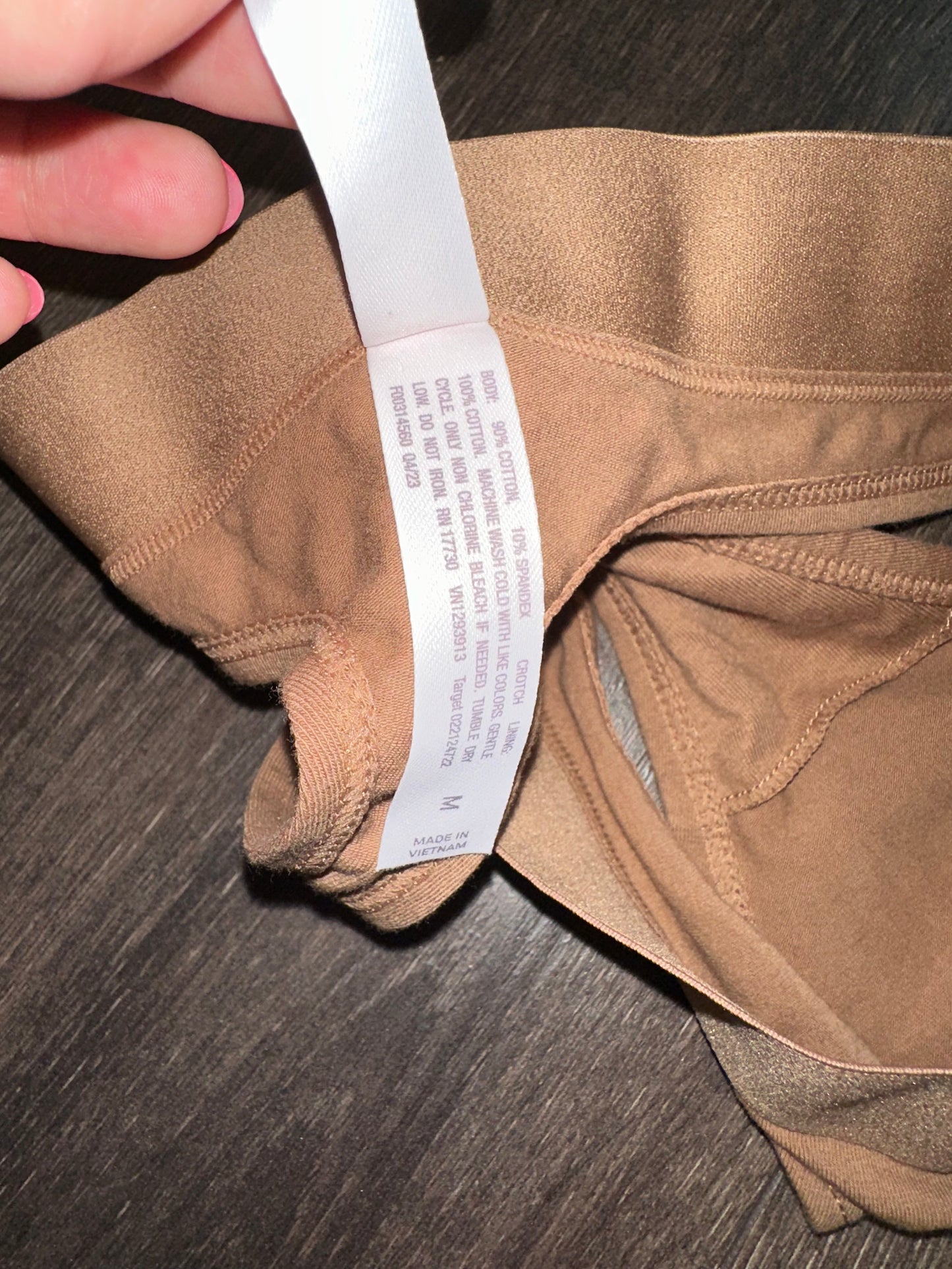 NWT auden (XS) Brand New Brown Thong