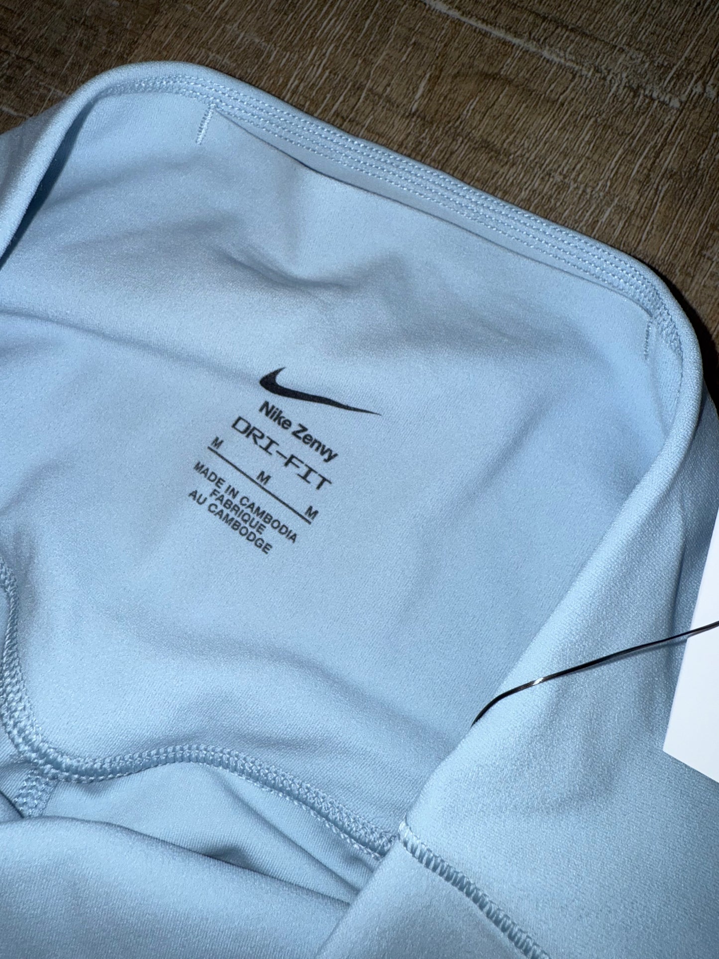 NWT Nike (Large) Brand New Dri-Fit Blue High Rise Leggings 7/8 Length