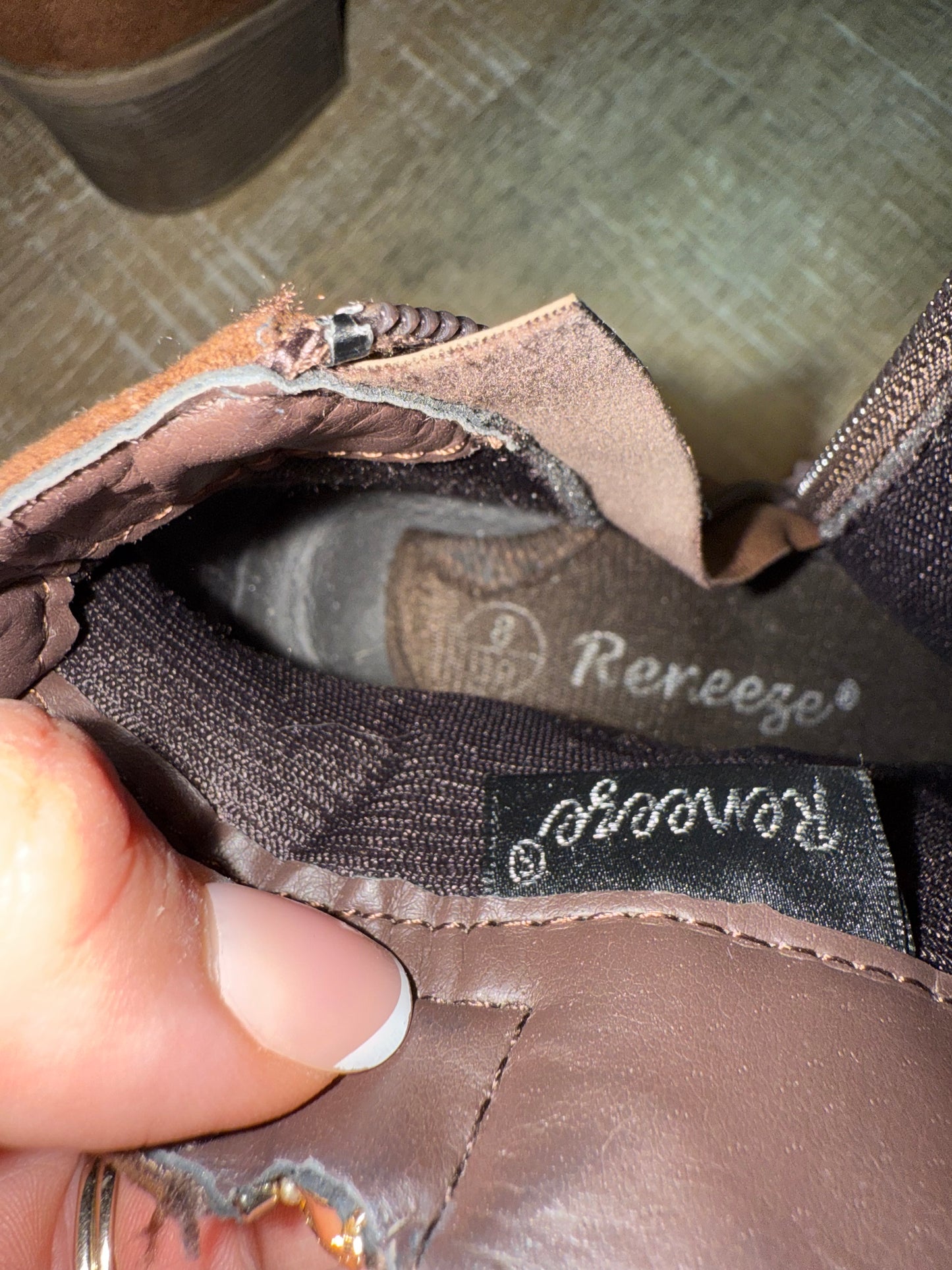 Reneeze (8) Brown Ankle Boots