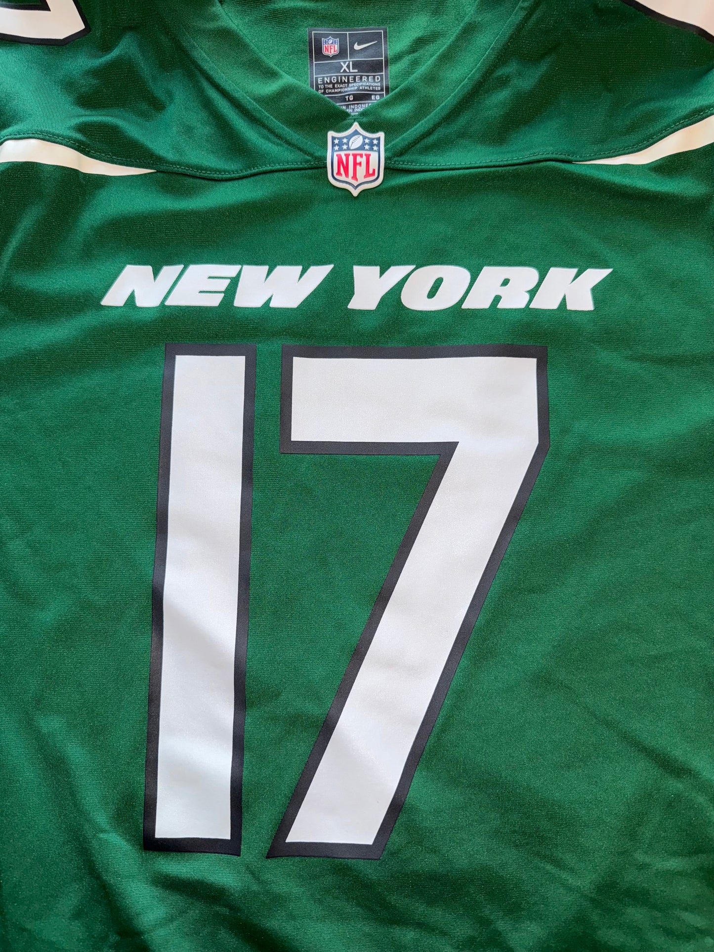 NWT Nike NFL (XL) Brand New Green New York #17 Wilson Jersey