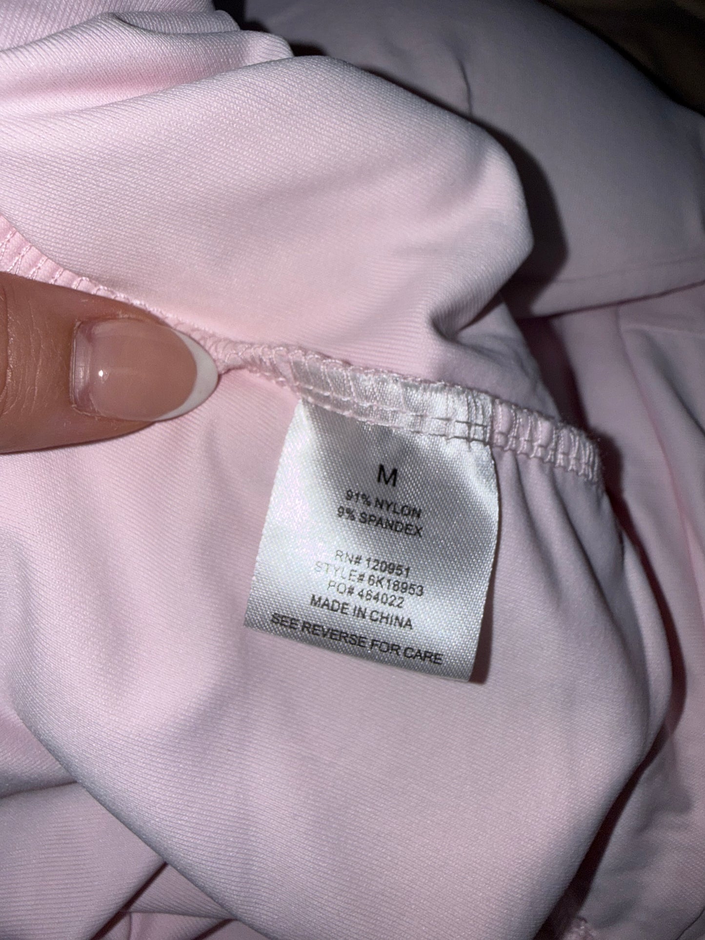 Pink Rose (Medium) Pink Luxy Contour Halter Neck Crop Top