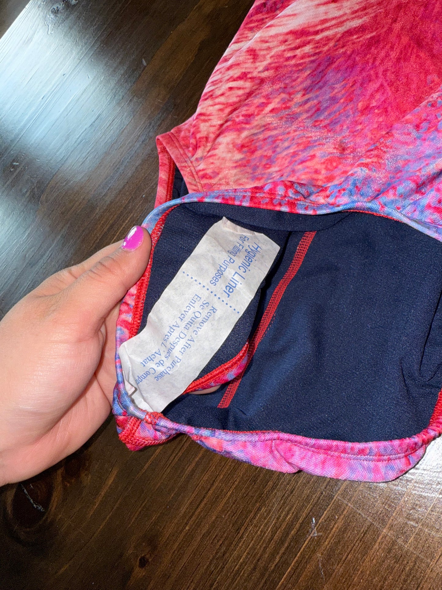 NWT Nike (32) Brand New Pink Tie Dye US Olympic Team One Piece Swimsuit