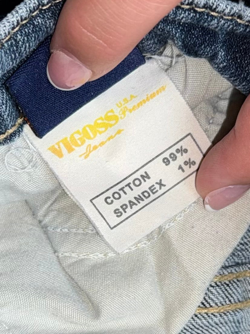 Vigoss (1/2) Distressed Denim Bootcut Jeans