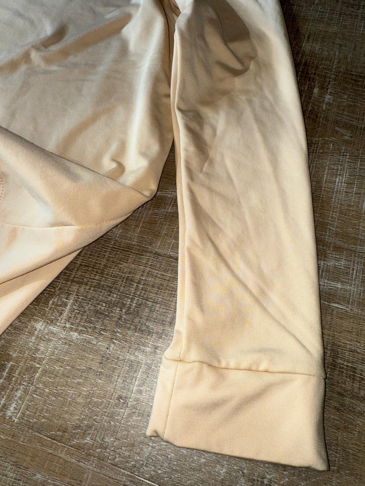 The North Face (6) Super Soft Tan Long Sleeve High Neck Top