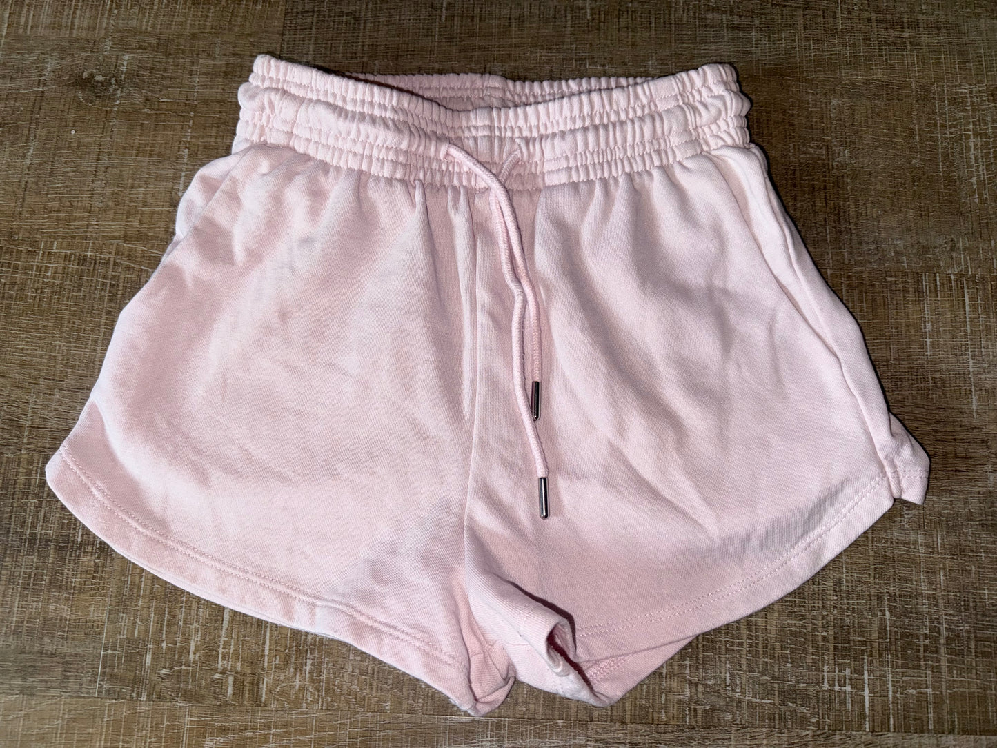 H&M (XS) Light Pink Drawstring Shorts