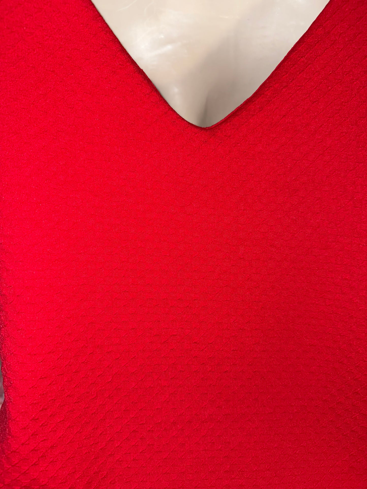 Gaze (Medium) Red Tank Bodysuit