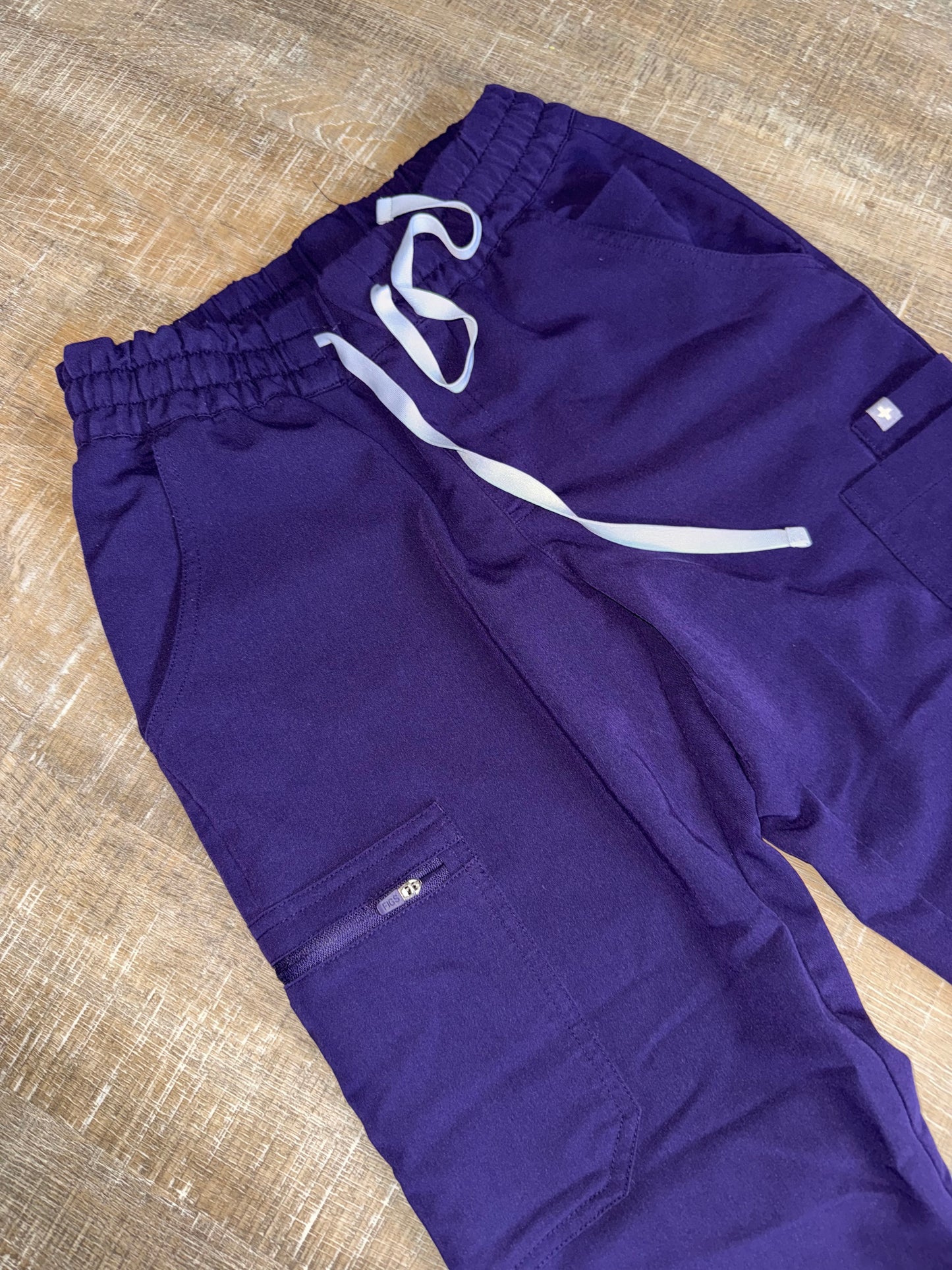Figs (XS) Purple Jogger Style Pants