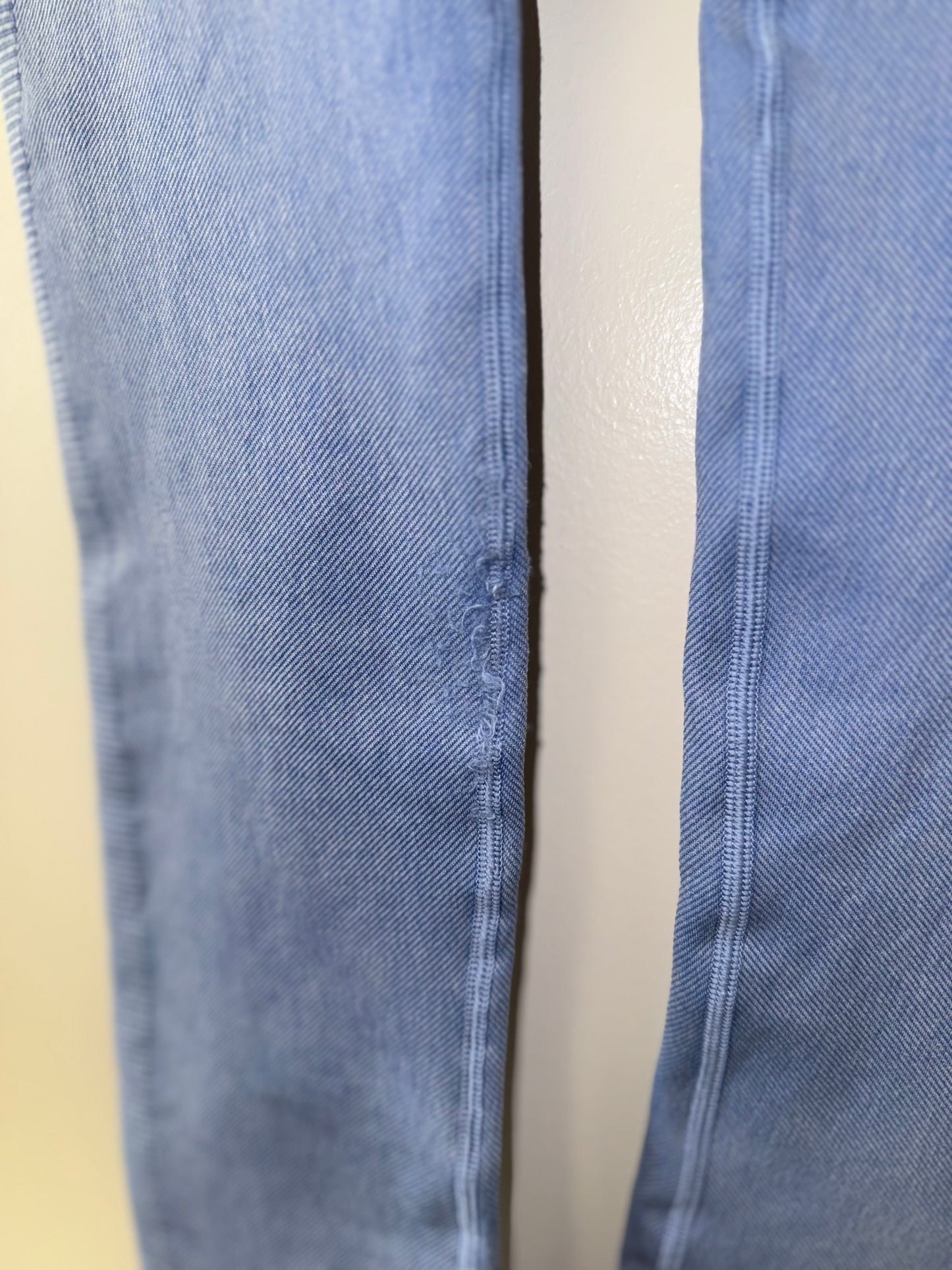 Offline by Aerie (Medium) Blue Ribbed Leggings